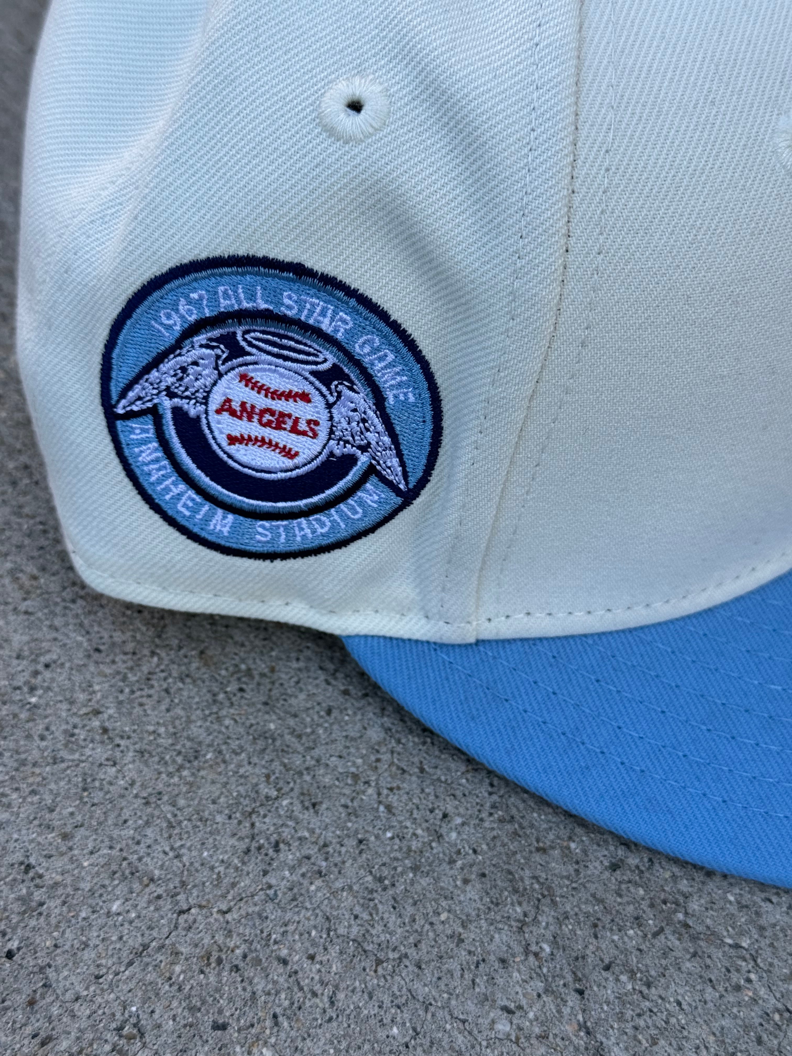 CA Angels 2Tone Chrome Baby Blue Navy UV 67 ASG Patch