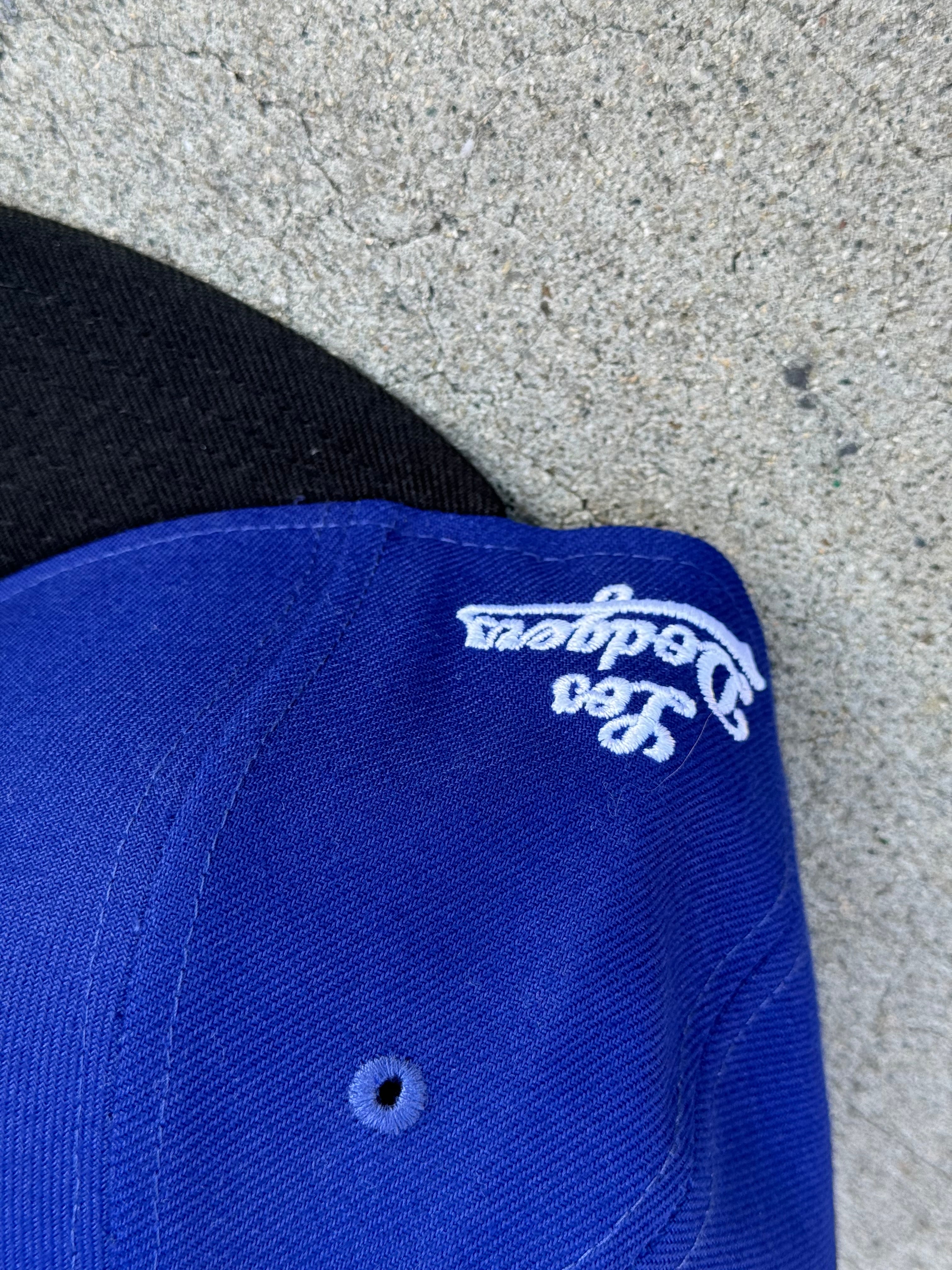 LA Dodgers 2Tone Los Dodgers Patch Black UV