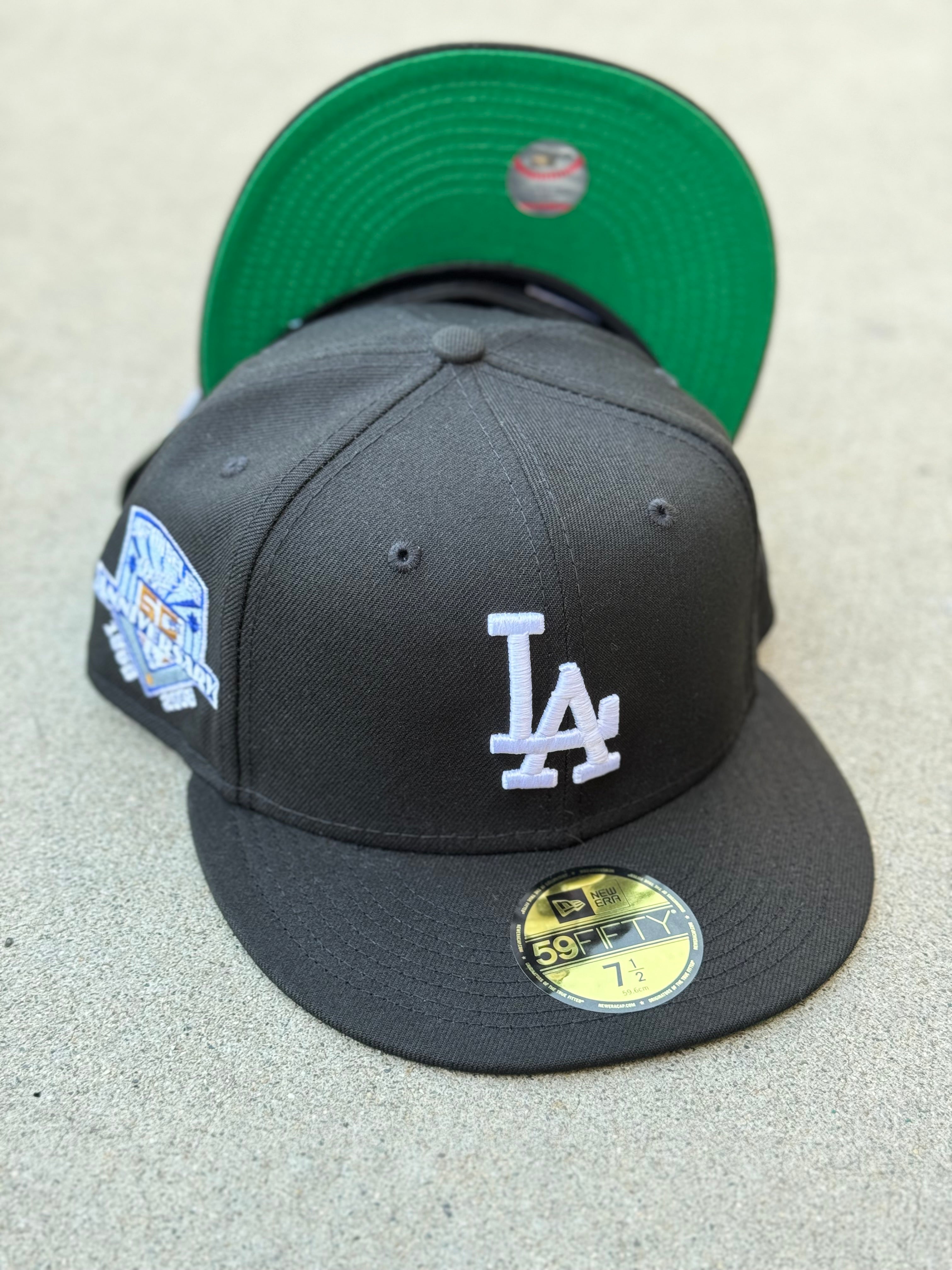 LA Dodgers Black Green UV 50th Anniversary Patch