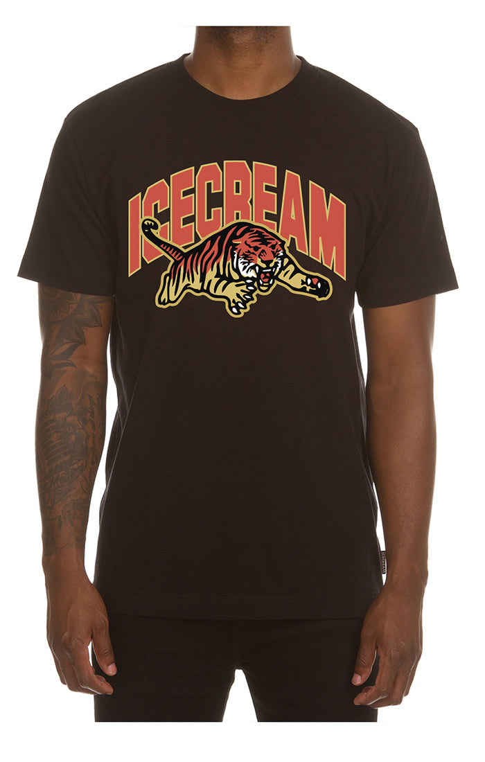 Ice Cream Tiger SS Tee Black