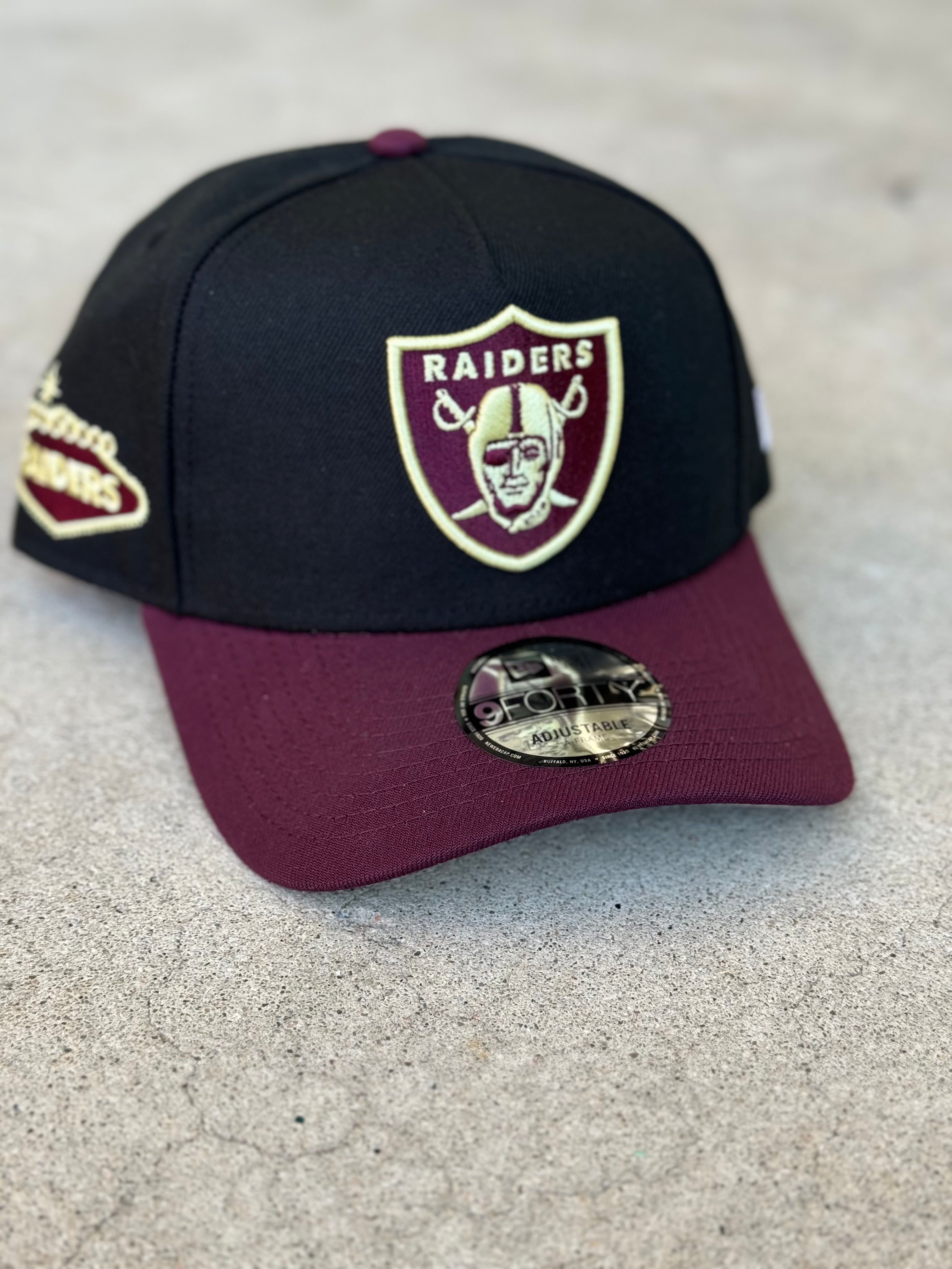 LV Raiders 2-Tone Black Burgundy