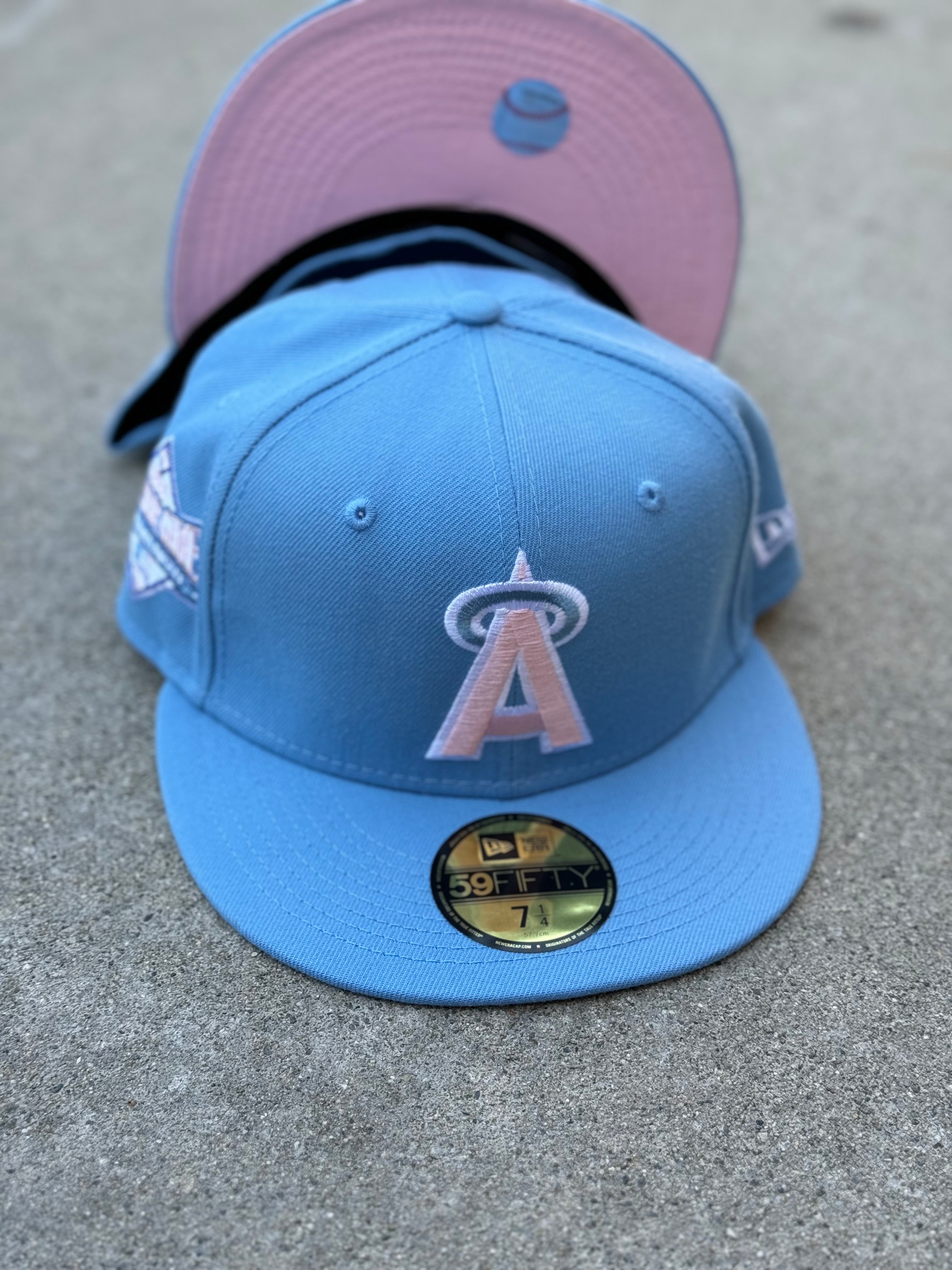 Anaheim Angels Baby Blue Pink UV 89 ASG Patch