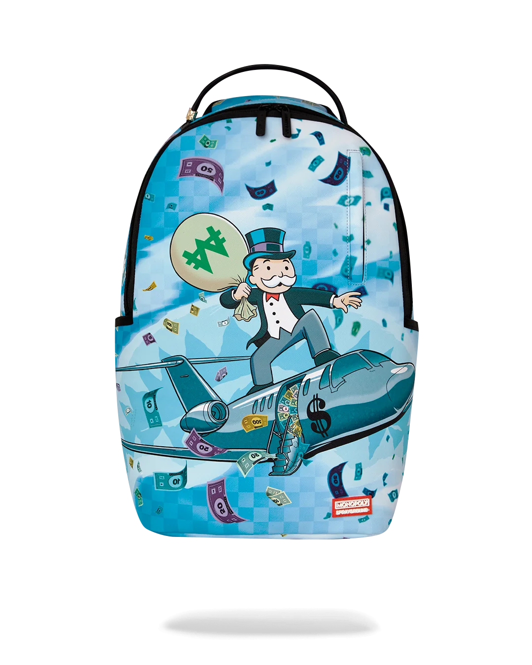 SPRAYGROUND MONOPOLY JET RIDER BACKPACK