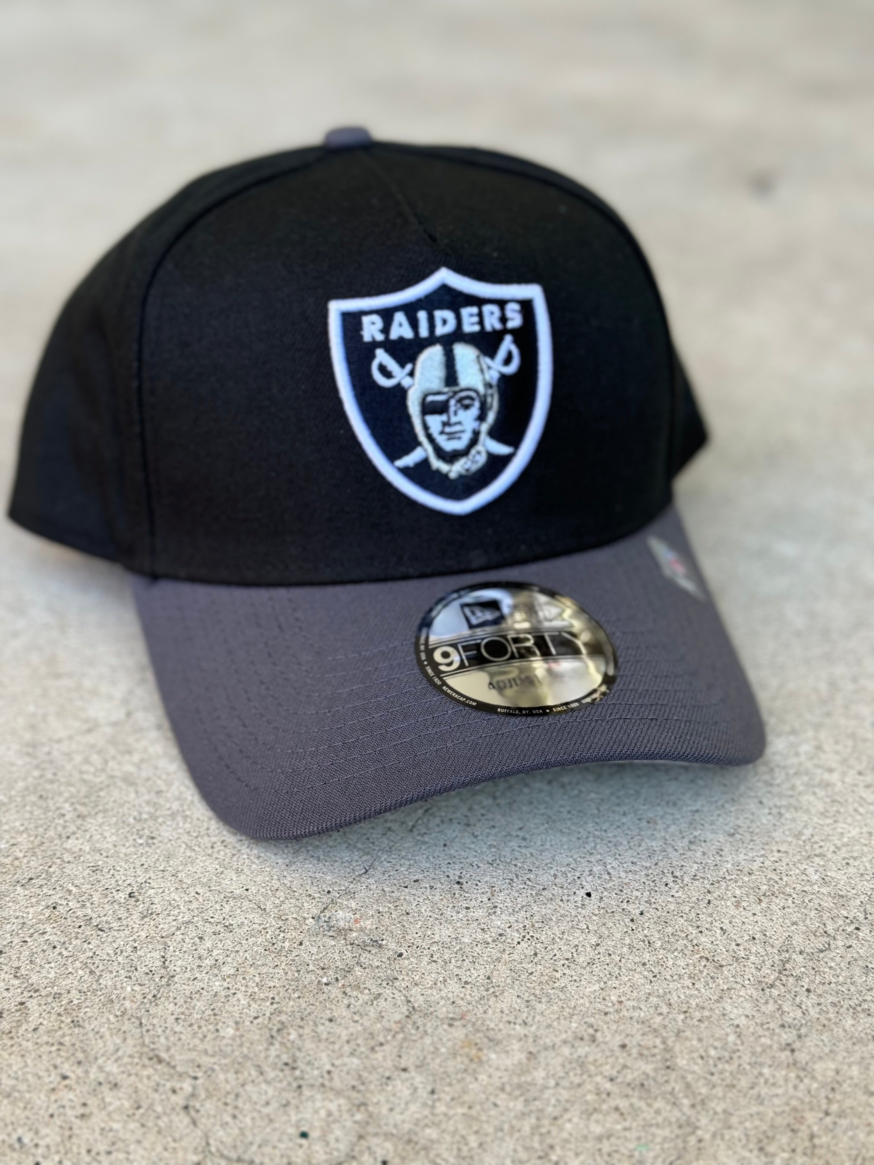 Oakland Raiders 2-Tone Black Charcoal