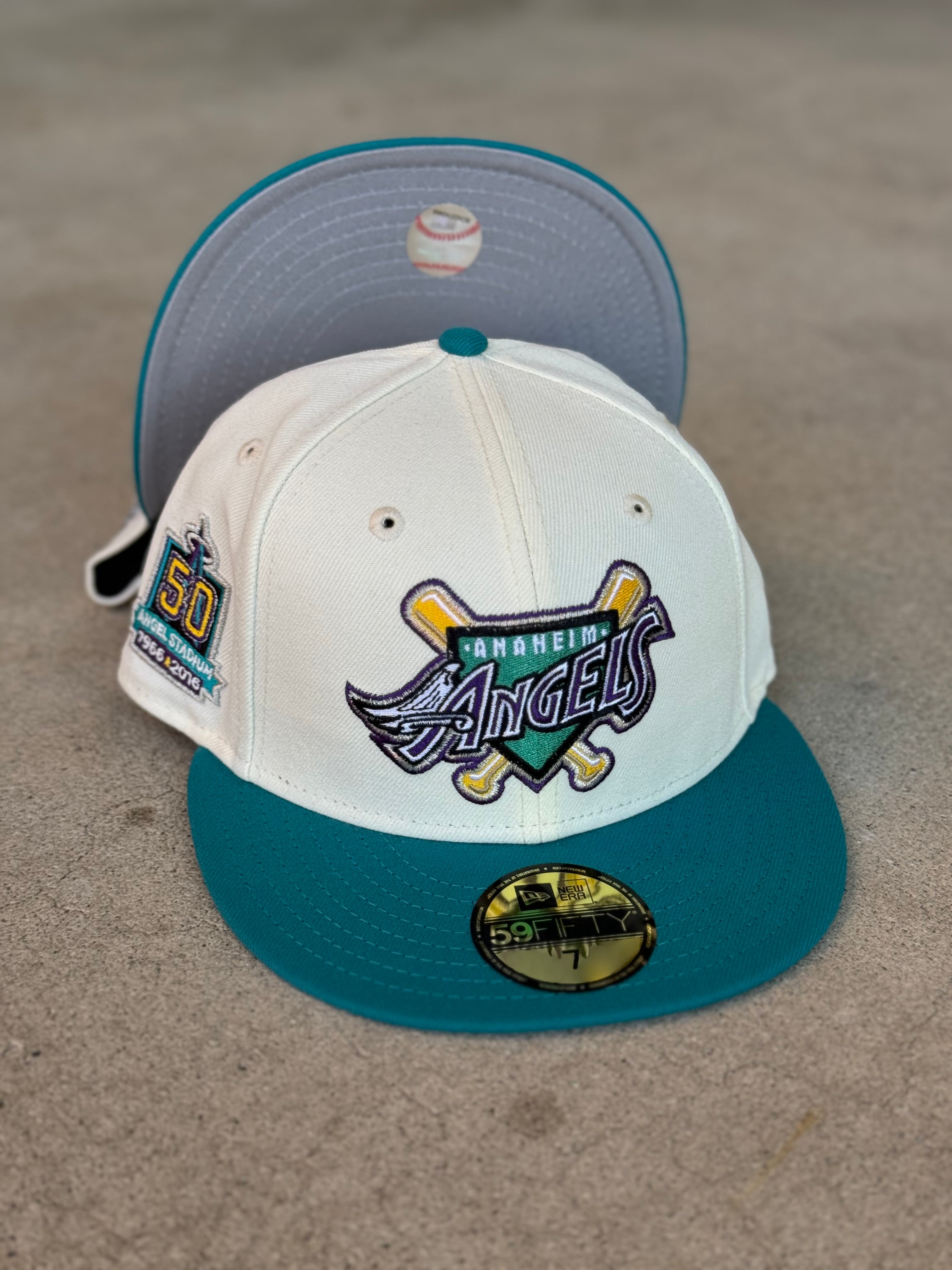 New Era Anaheim Angels Bats Logo "DUCKS CROSSOVER"