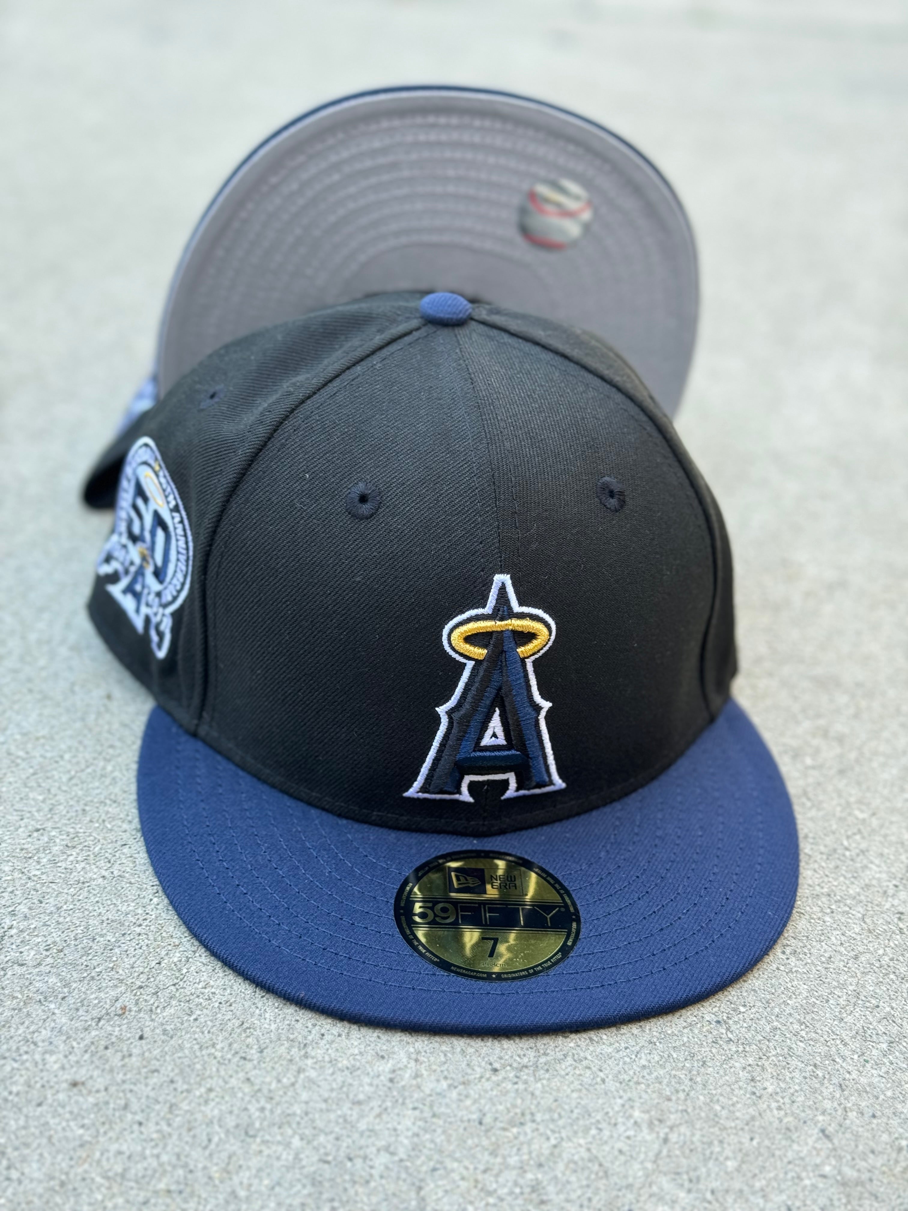 Anaheim Angels 2tone Black Royal Grey UV 50th