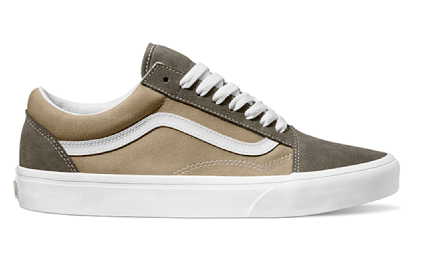 Vans Old Skool Canvas Suede Block Brown
