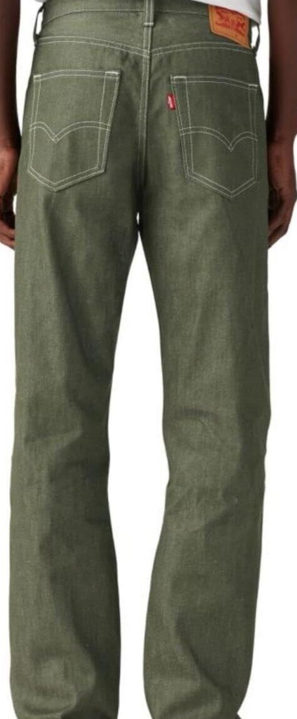 Levis 501 Green Shrink To Fit