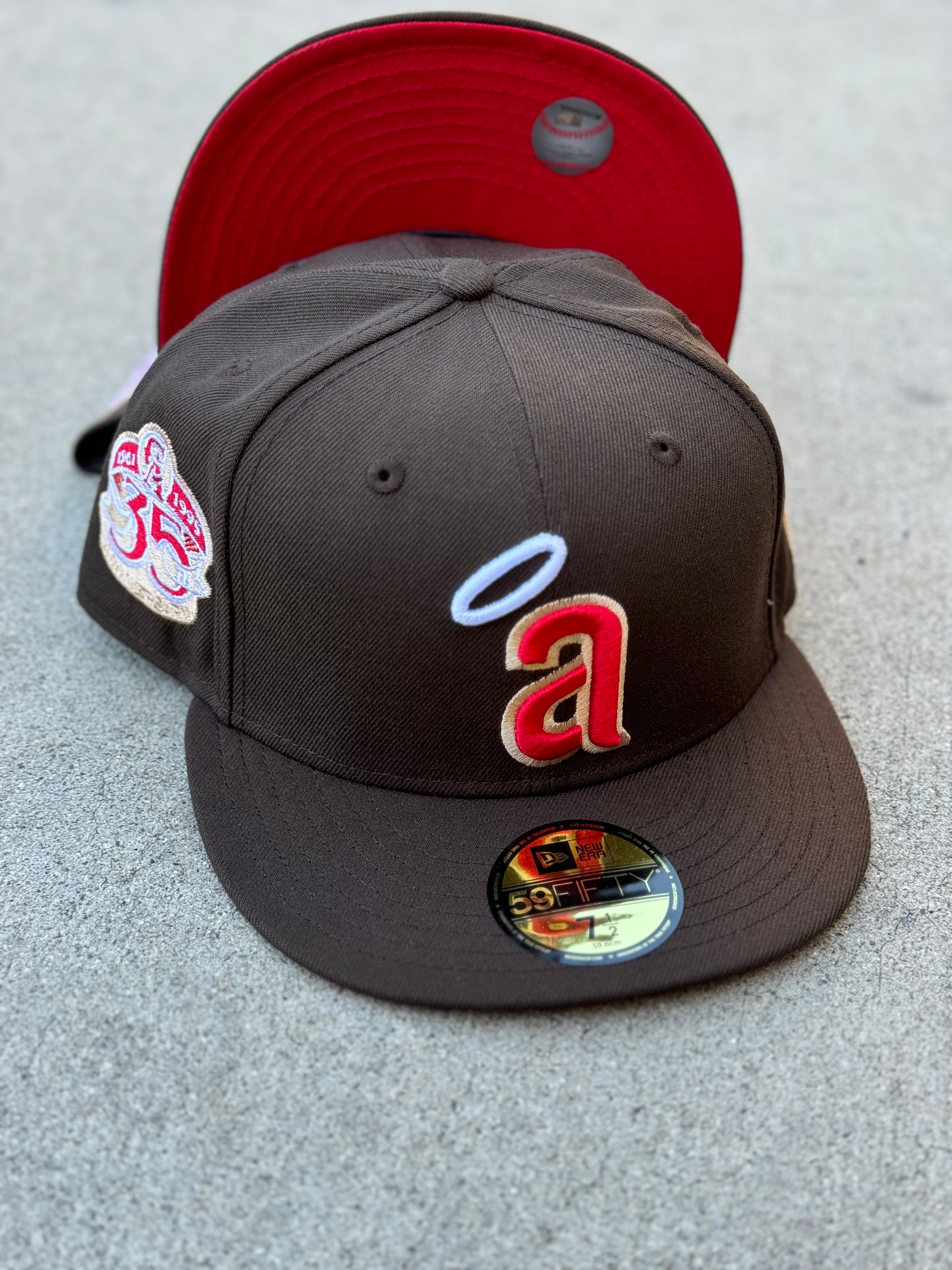 Anaheim Angels Lower Case a Red UV 35th Patch