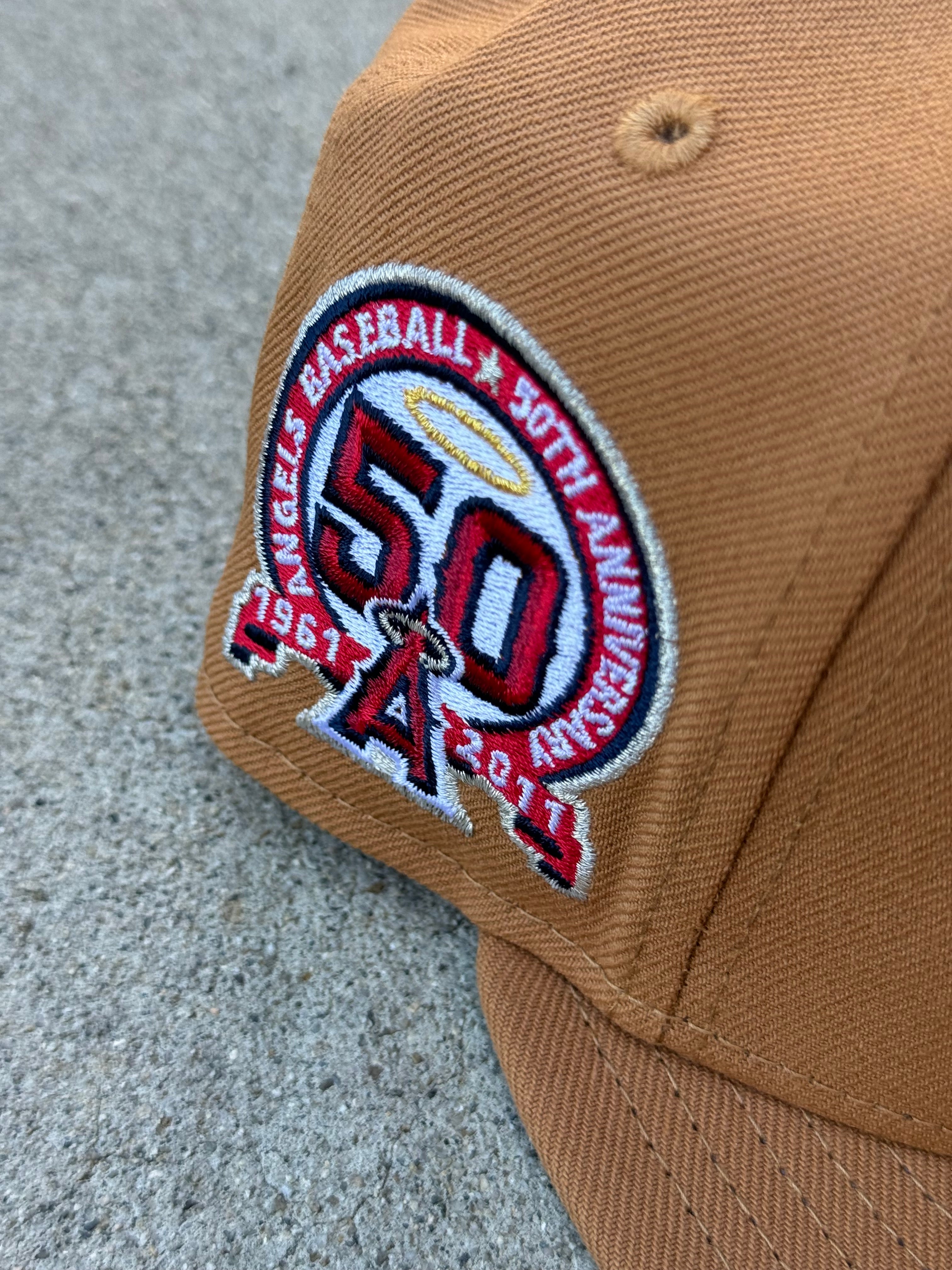 Anaheim Angels Peanut Grey UV 50th Anniversary