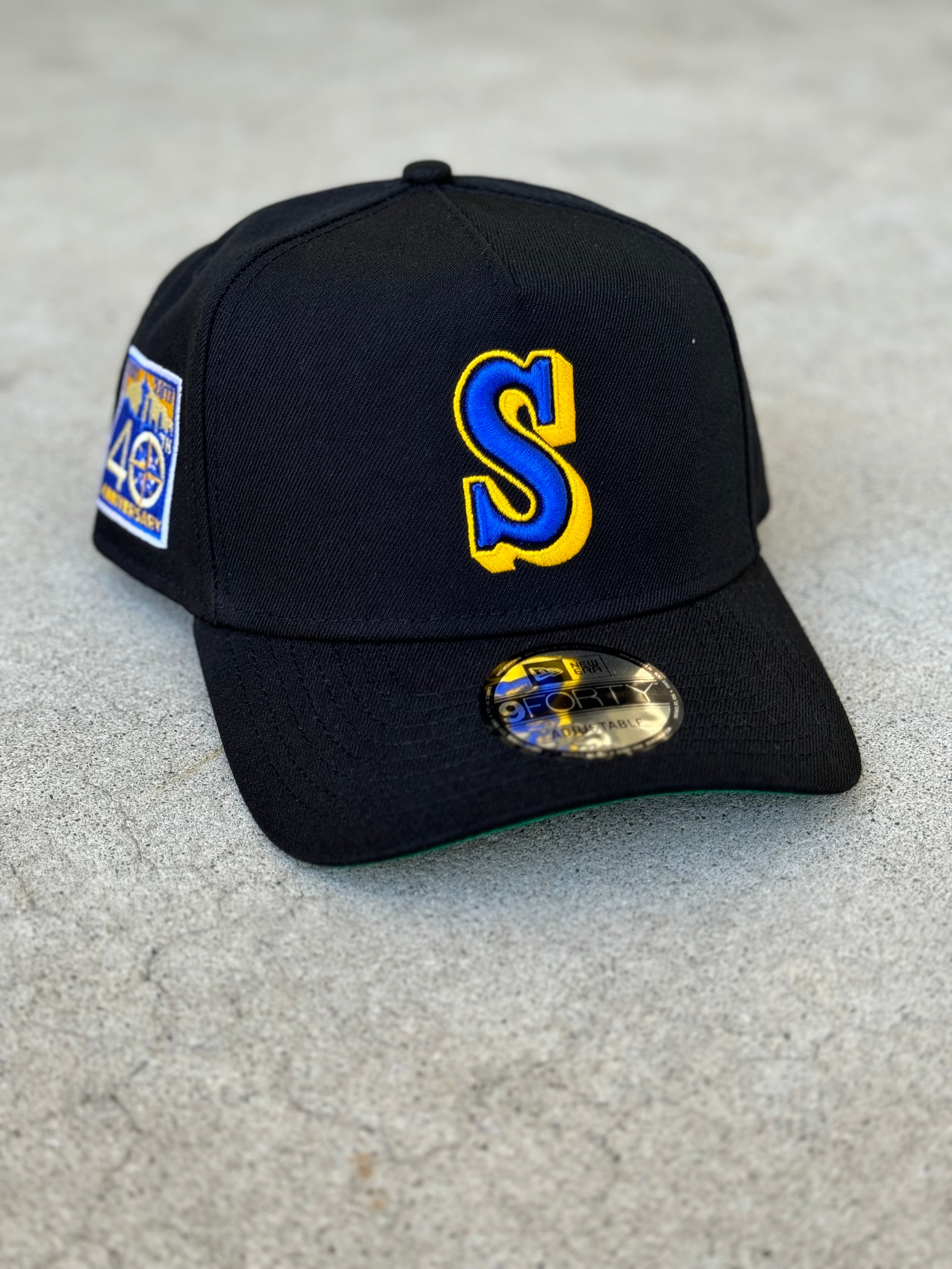 Seattle Mariners Black  40th Patch