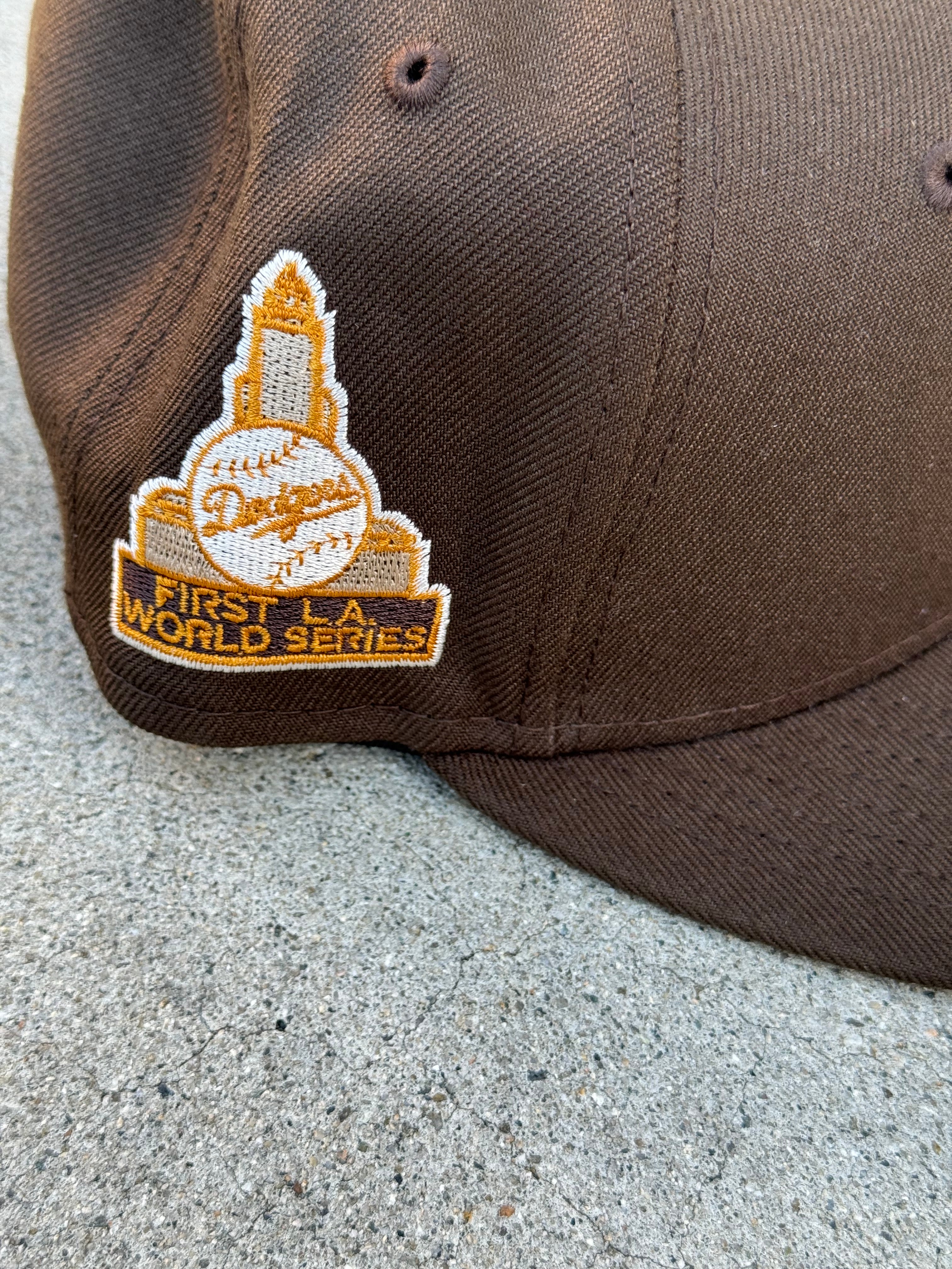 LA Dodgers Brown Beige UV First WS Patch