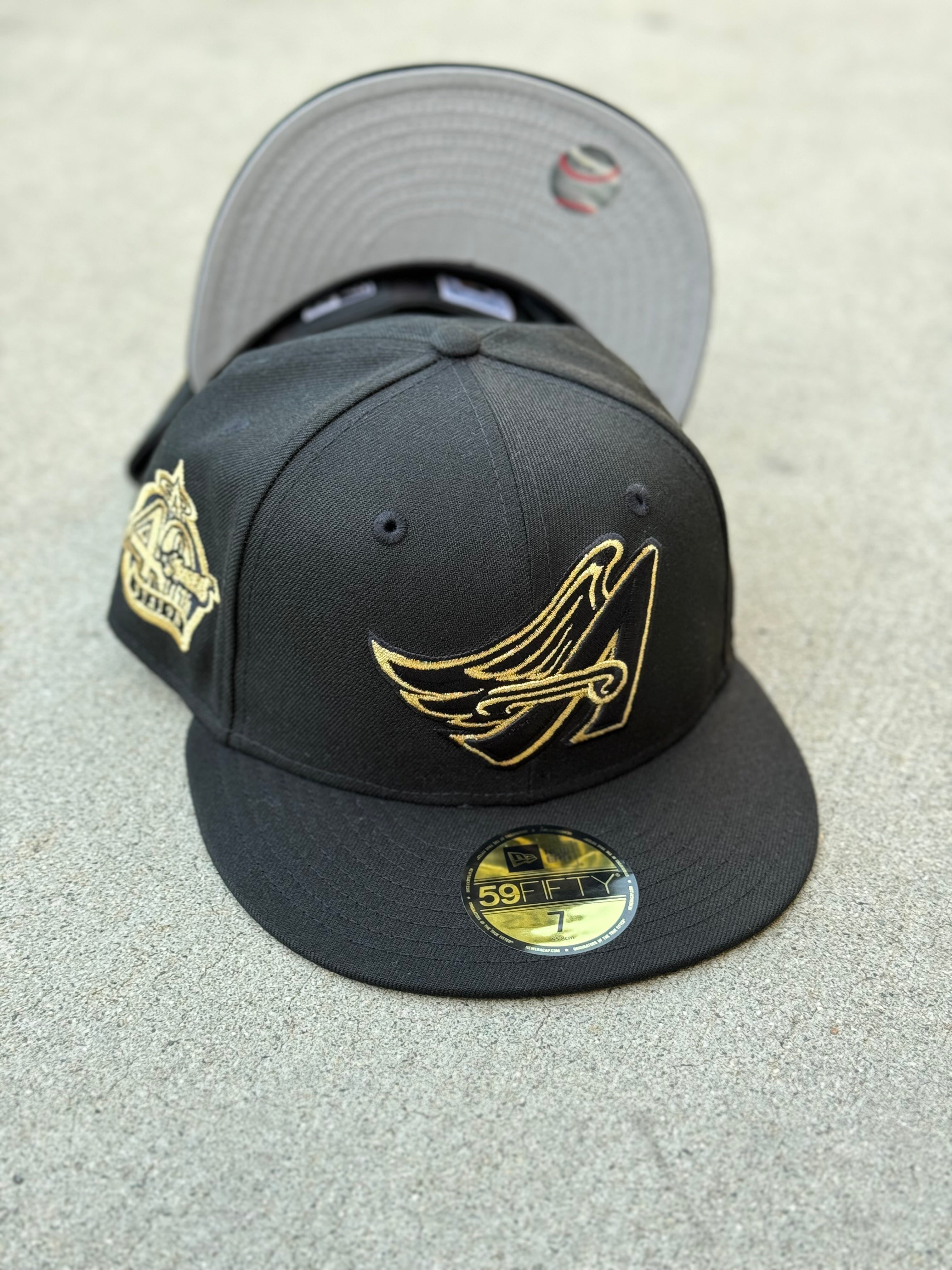 Anaheim Angels Wing Black Grey UV 40th Patch