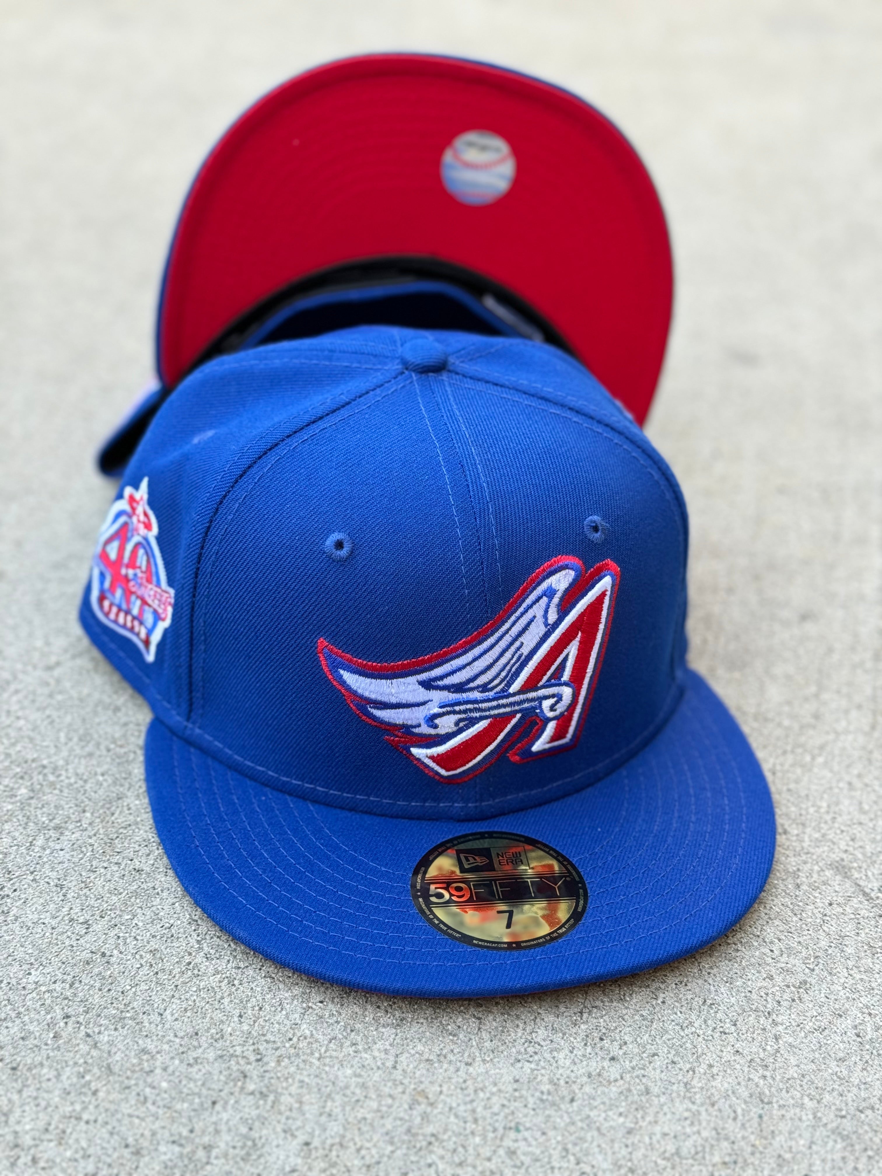 Anaheim Angels Wing Royal Red UV 40th Patch