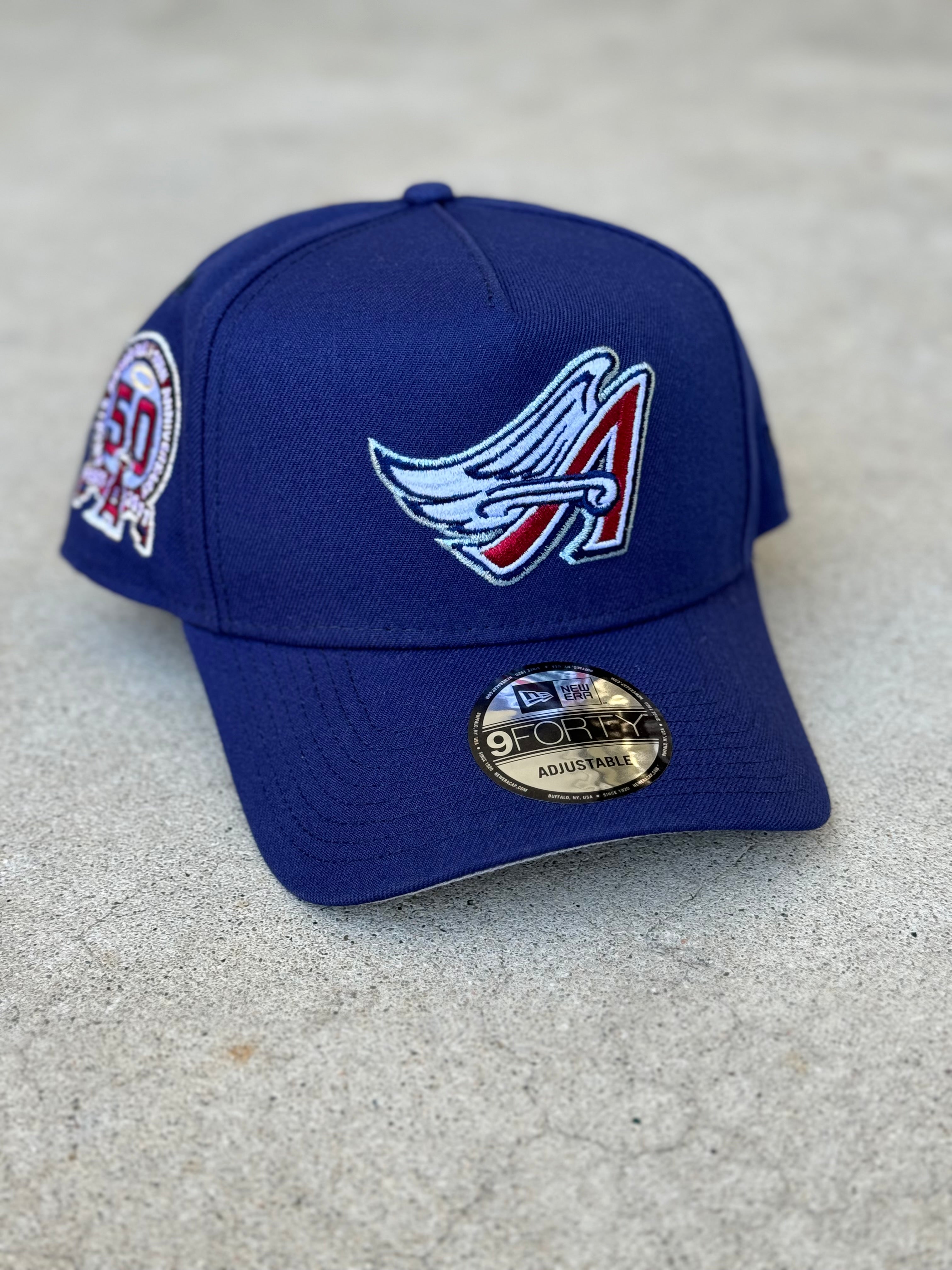 Anaheim Angels Wing Navy 50th Patch