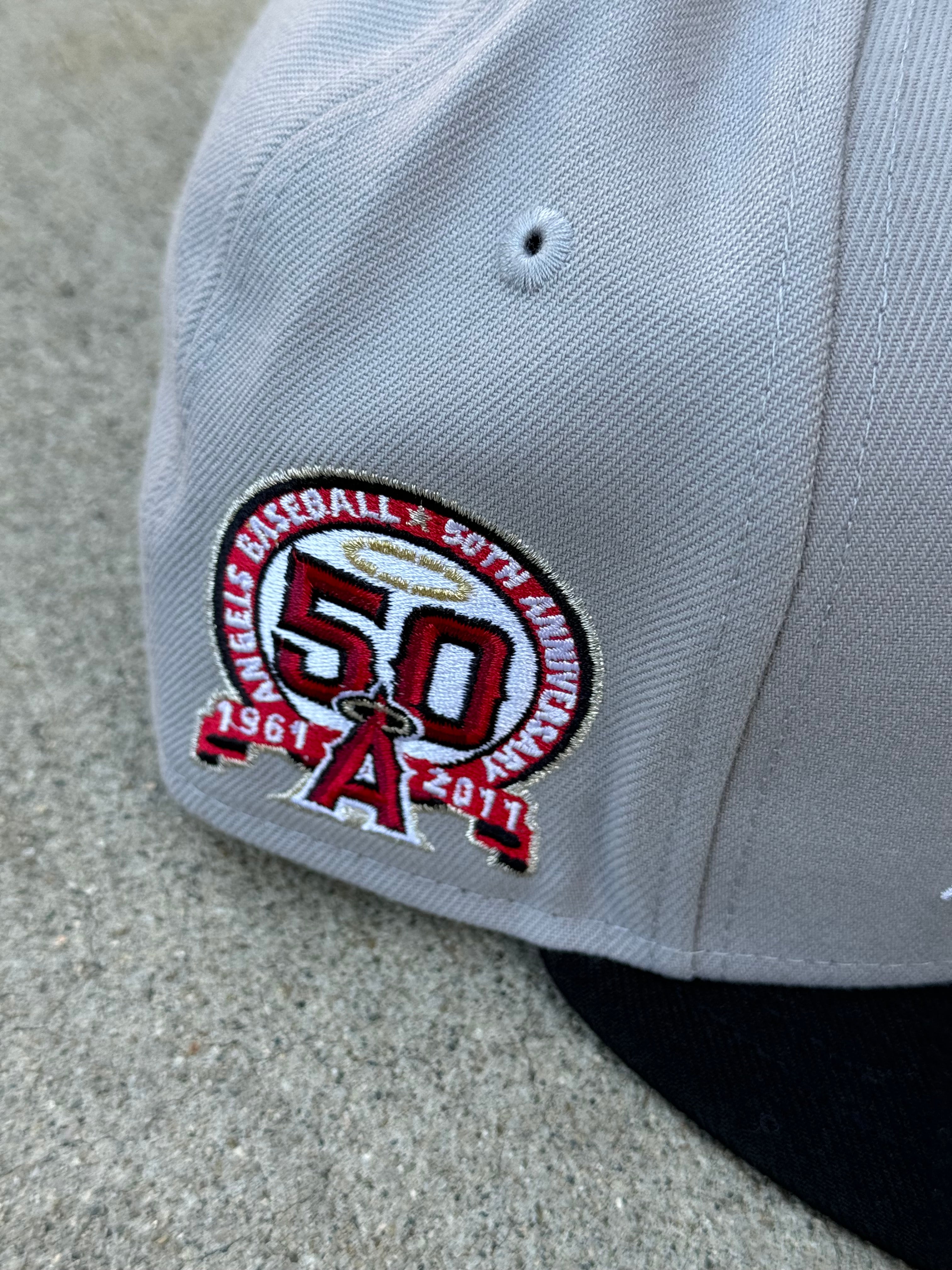 Anaheim Angels 2Tone Grey Black Red UV
