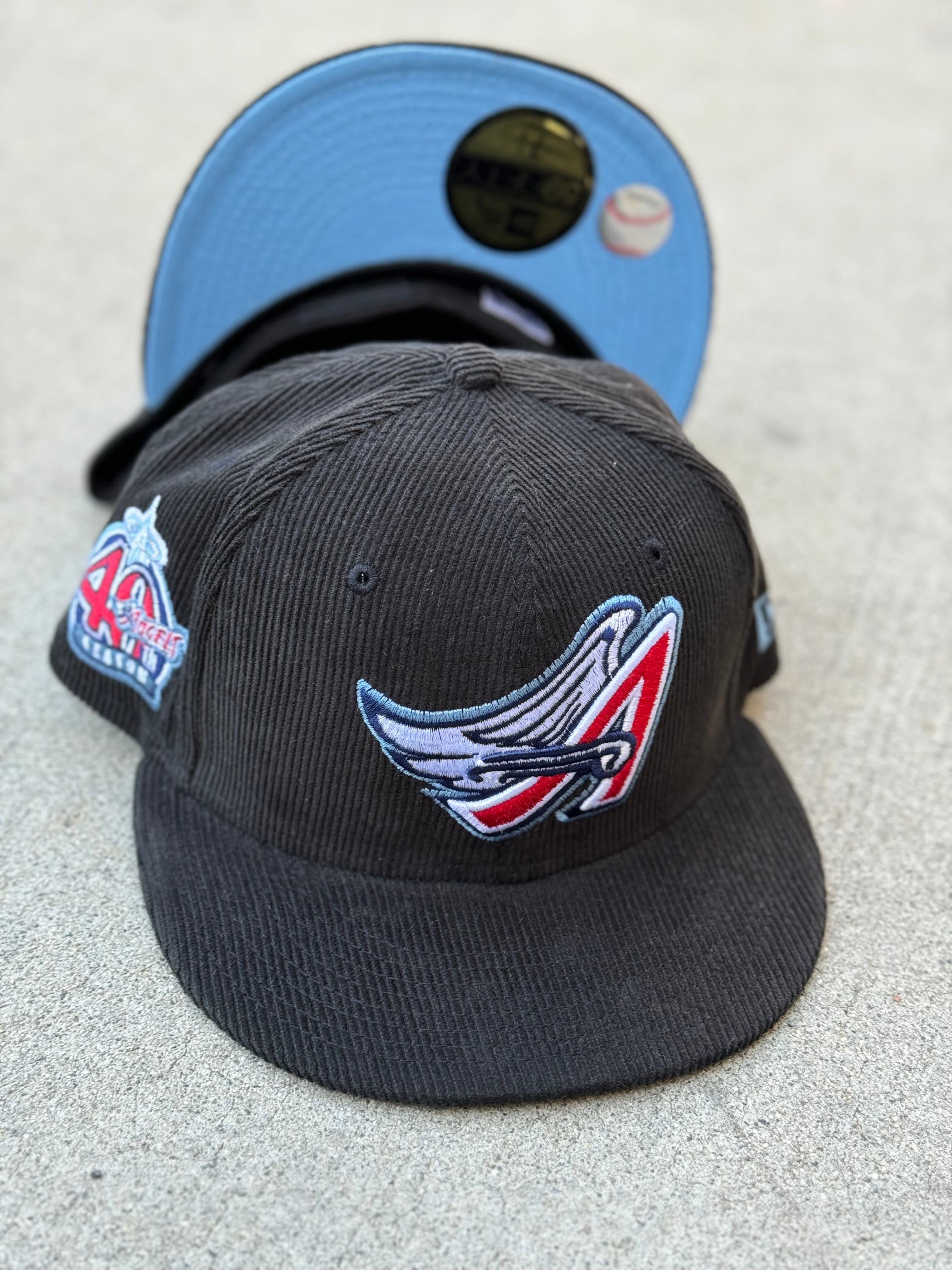Anaheim Angels Wing Cord Icy UV 40th Anniversary Patch
