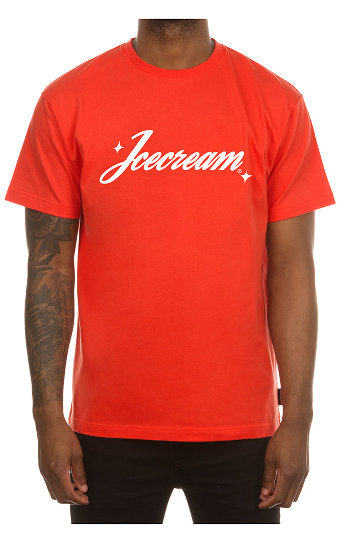 ICE CREAM Men Dazzle SS Tee Spicy Orange