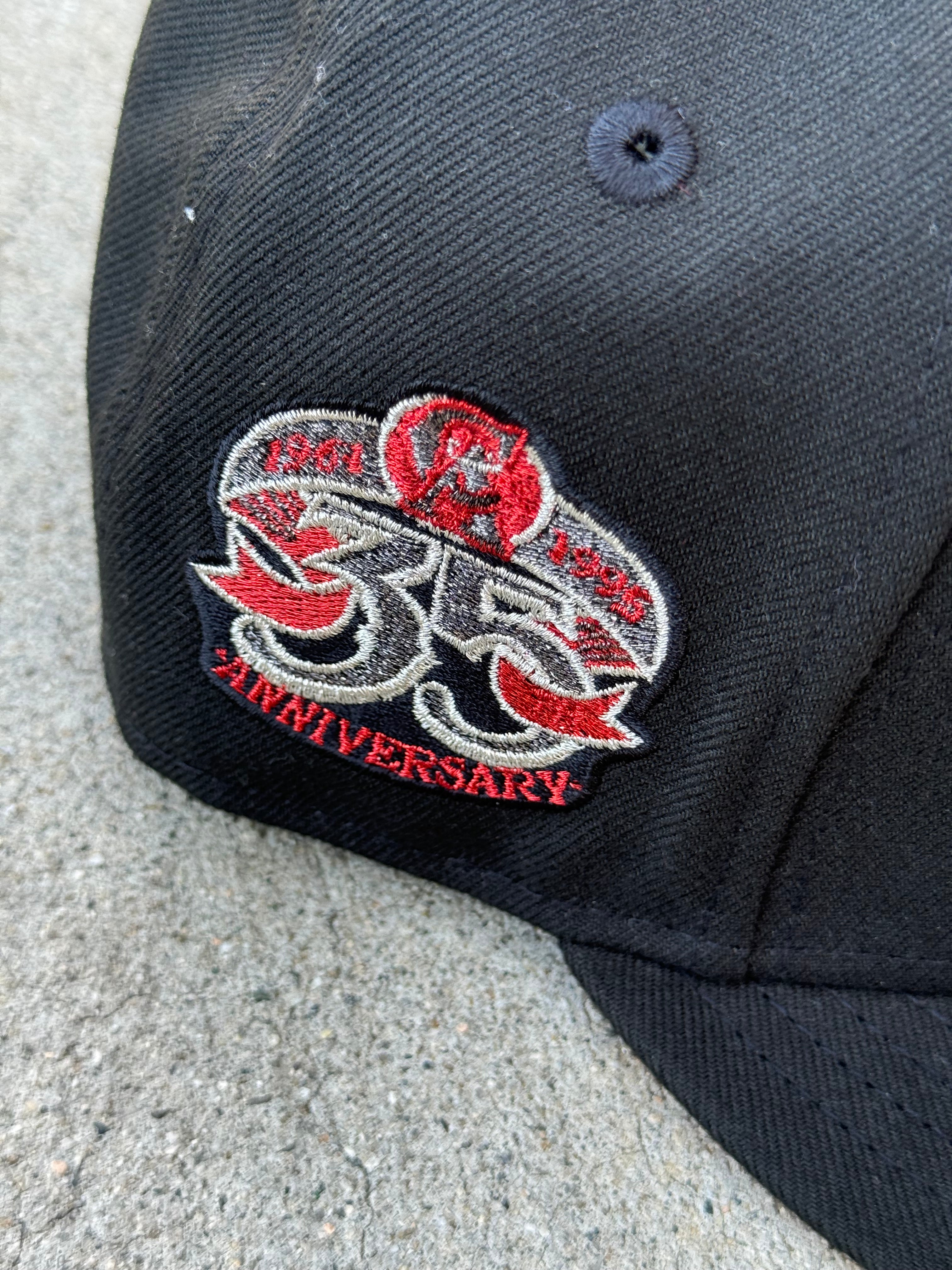 Anaheim Angels Black Red UV 35th Anniversary Patch