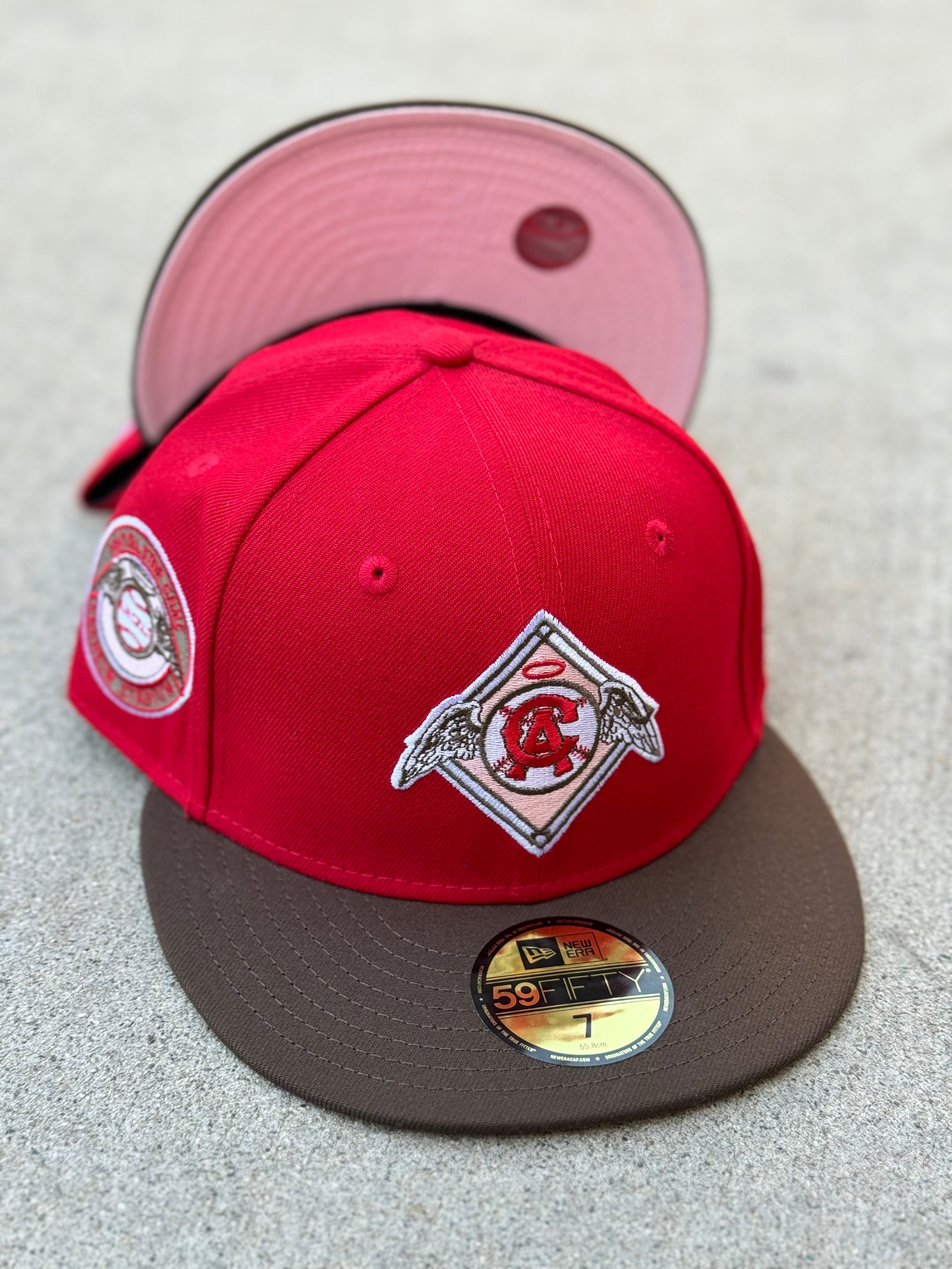 California Angels 2Tone Red Brown Pink UV 67 ASG Patch