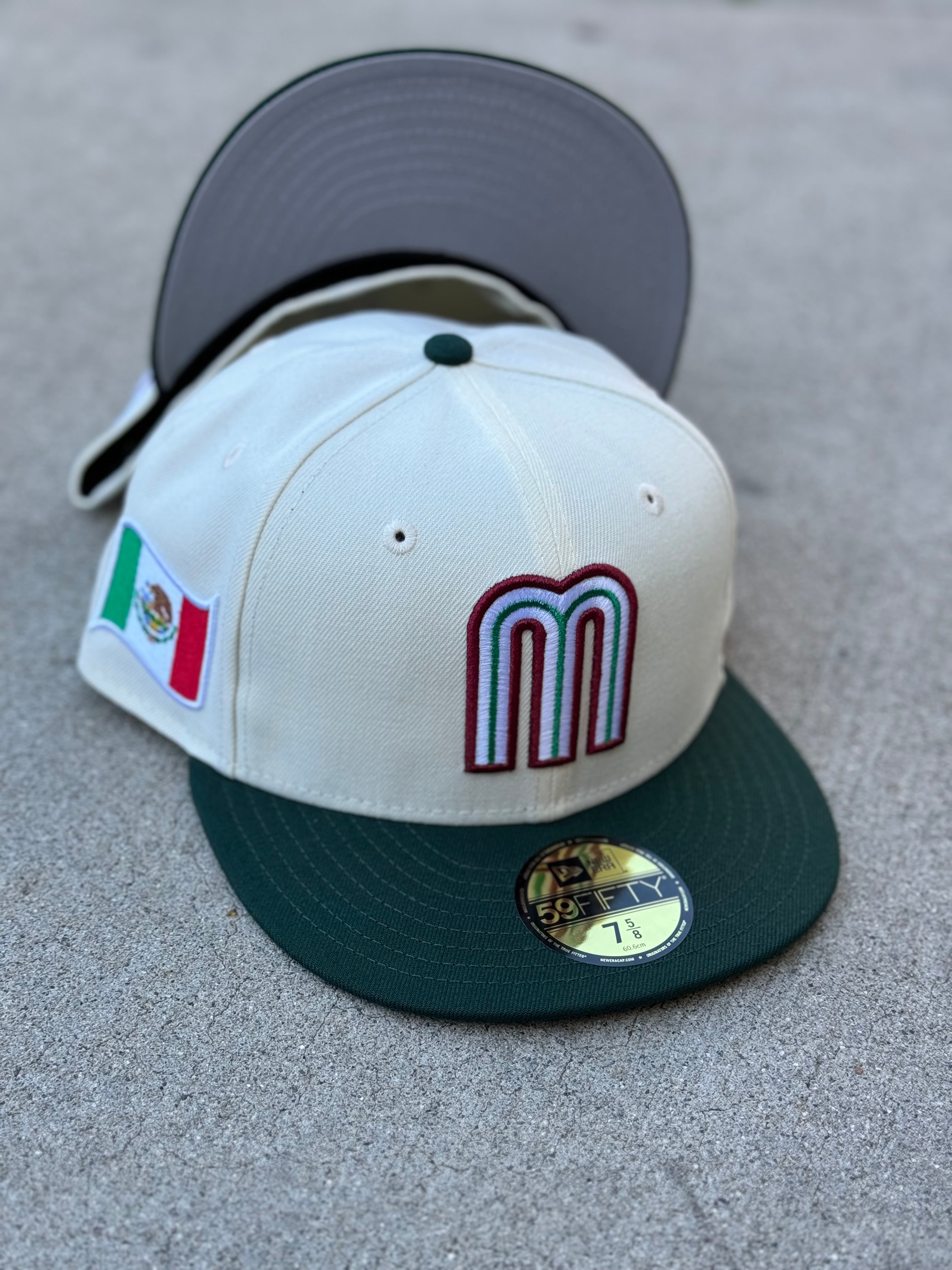 Mexico 2Tone Chrome Green Grey UV Mex Patch