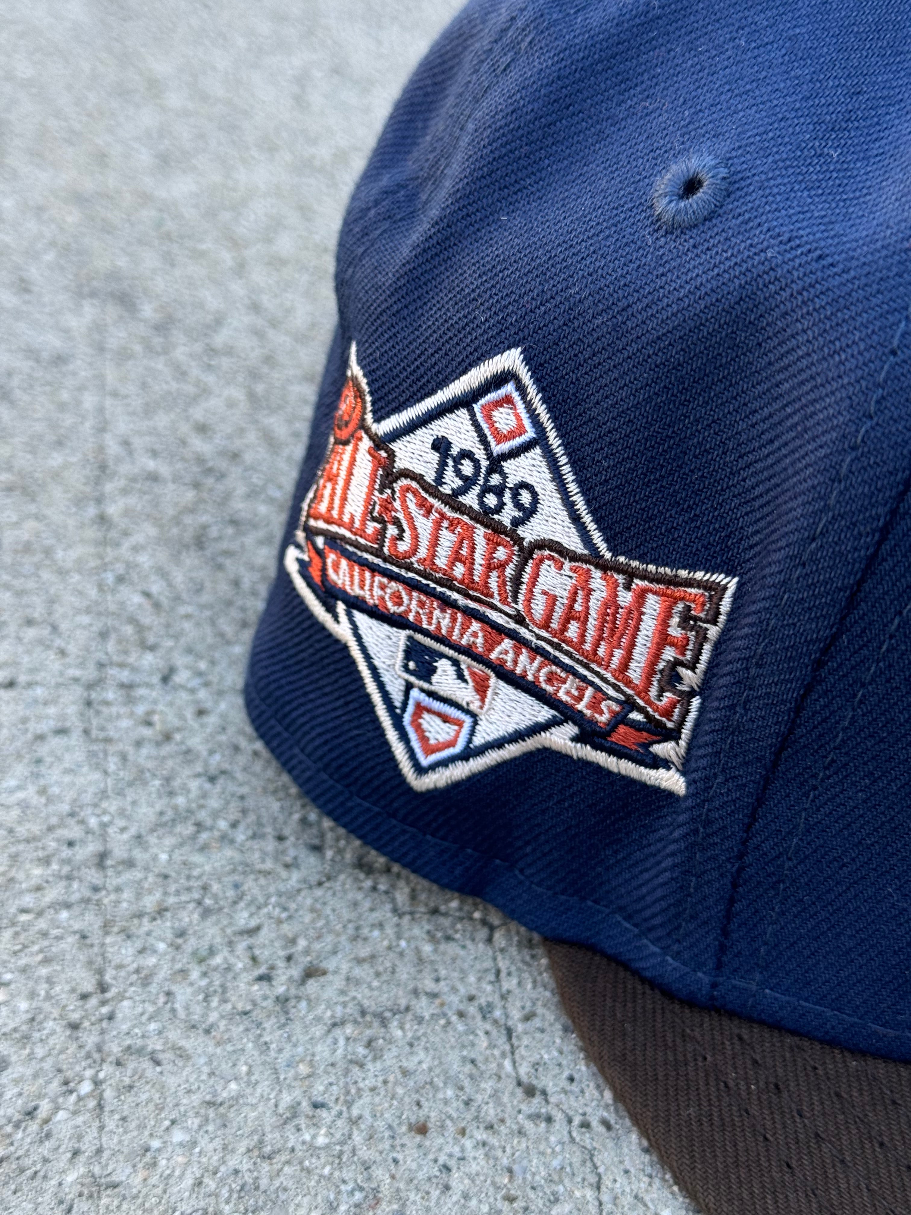 Anaheim Angels 2Tone Navy Brown Burnt Orange UV 89 ASG Patch