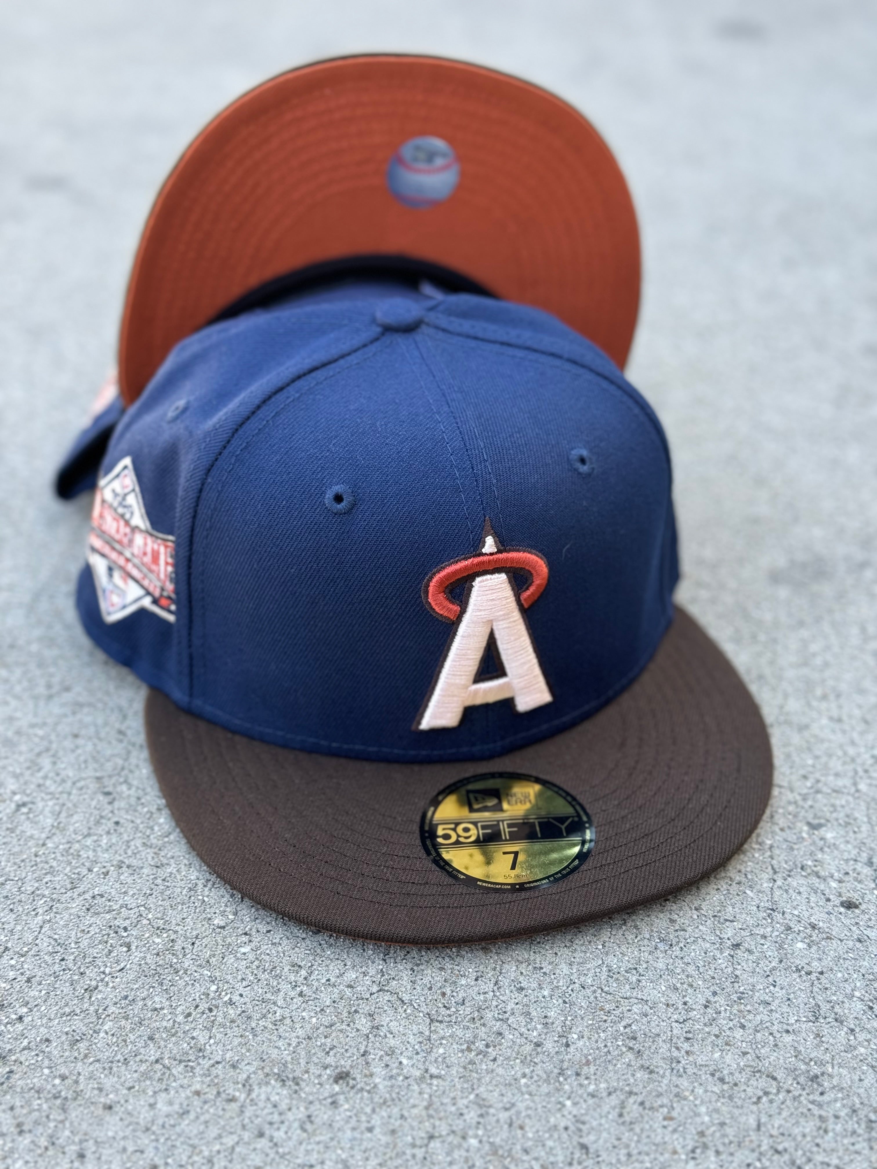 Anaheim Angels 2Tone Navy Brown Burnt Orange UV 89 ASG Patch