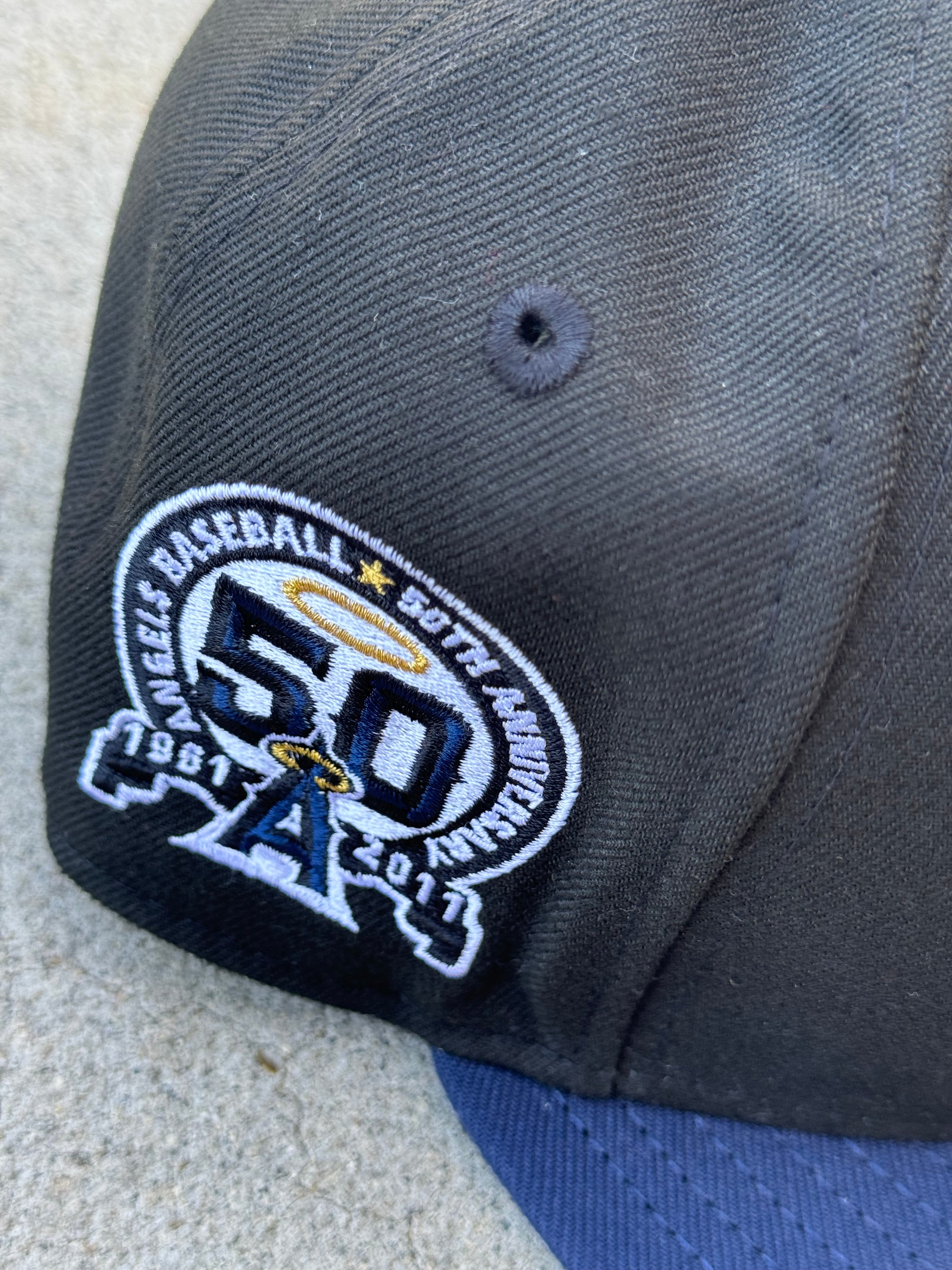 Anaheim Angels 2tone Black Royal Grey UV 50th