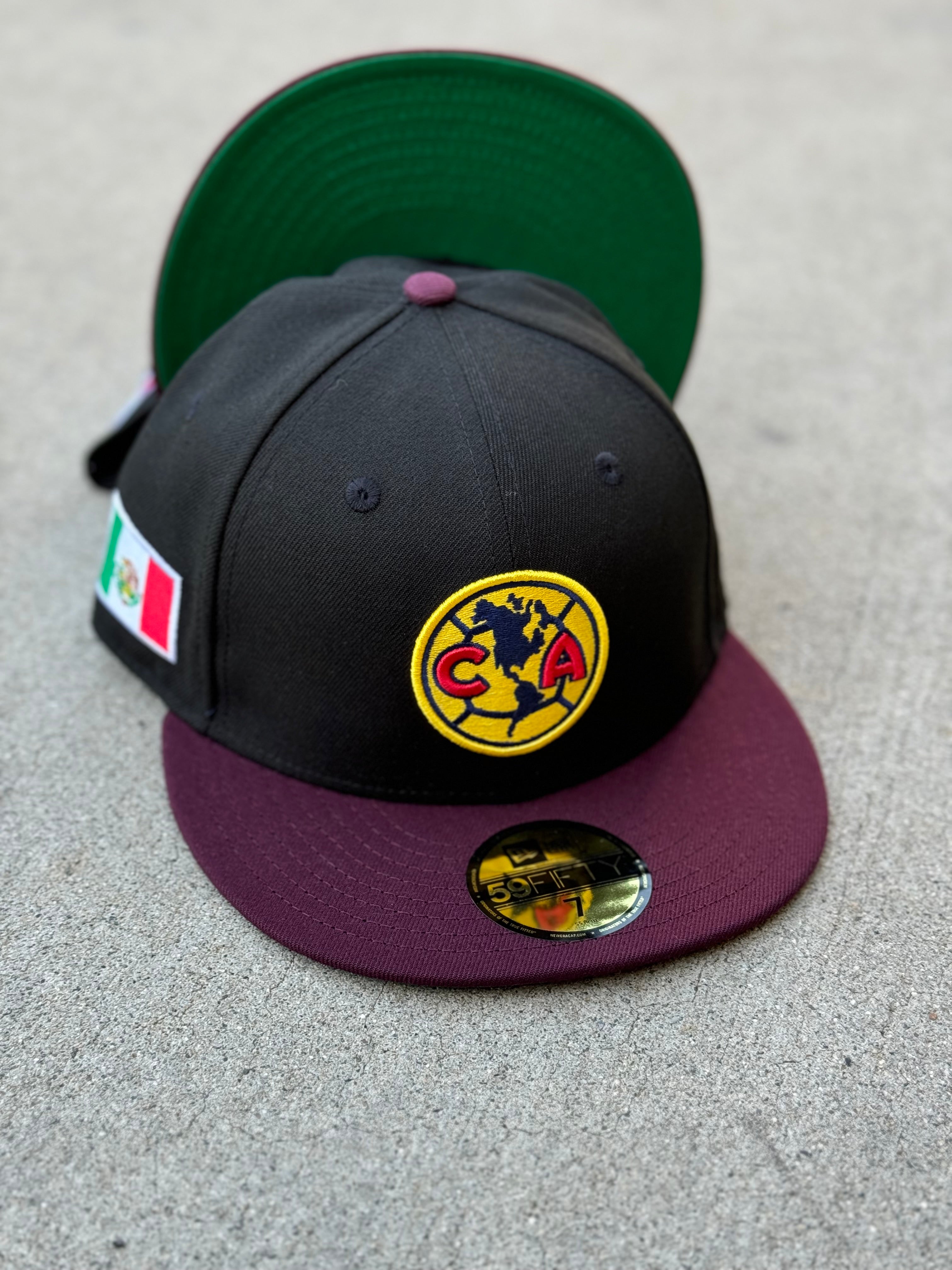 Club America Black Burgundy Green UV Mexico Patch