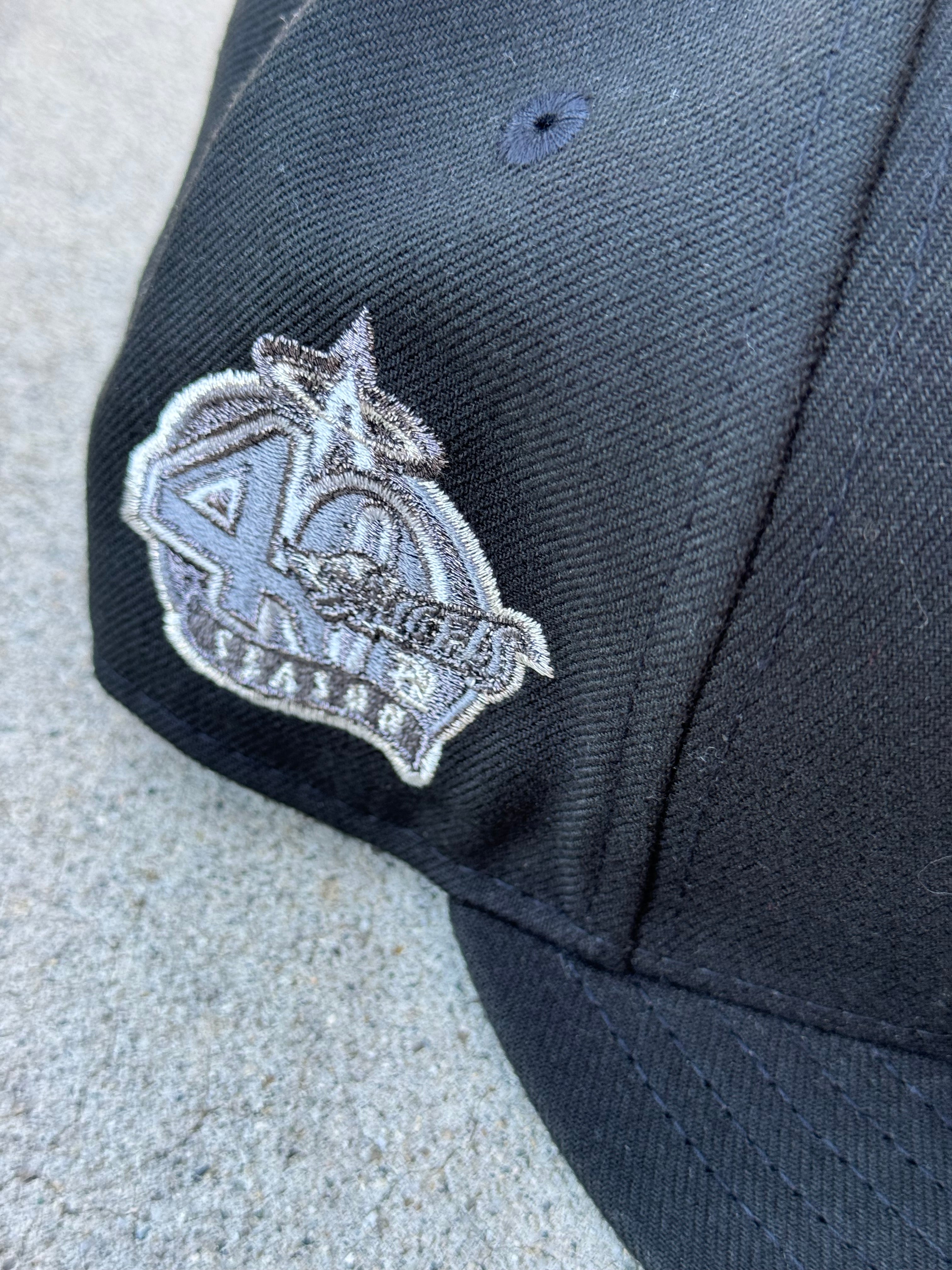Anaheim Angels Script Black Grey UV 40th Anniversary Patch