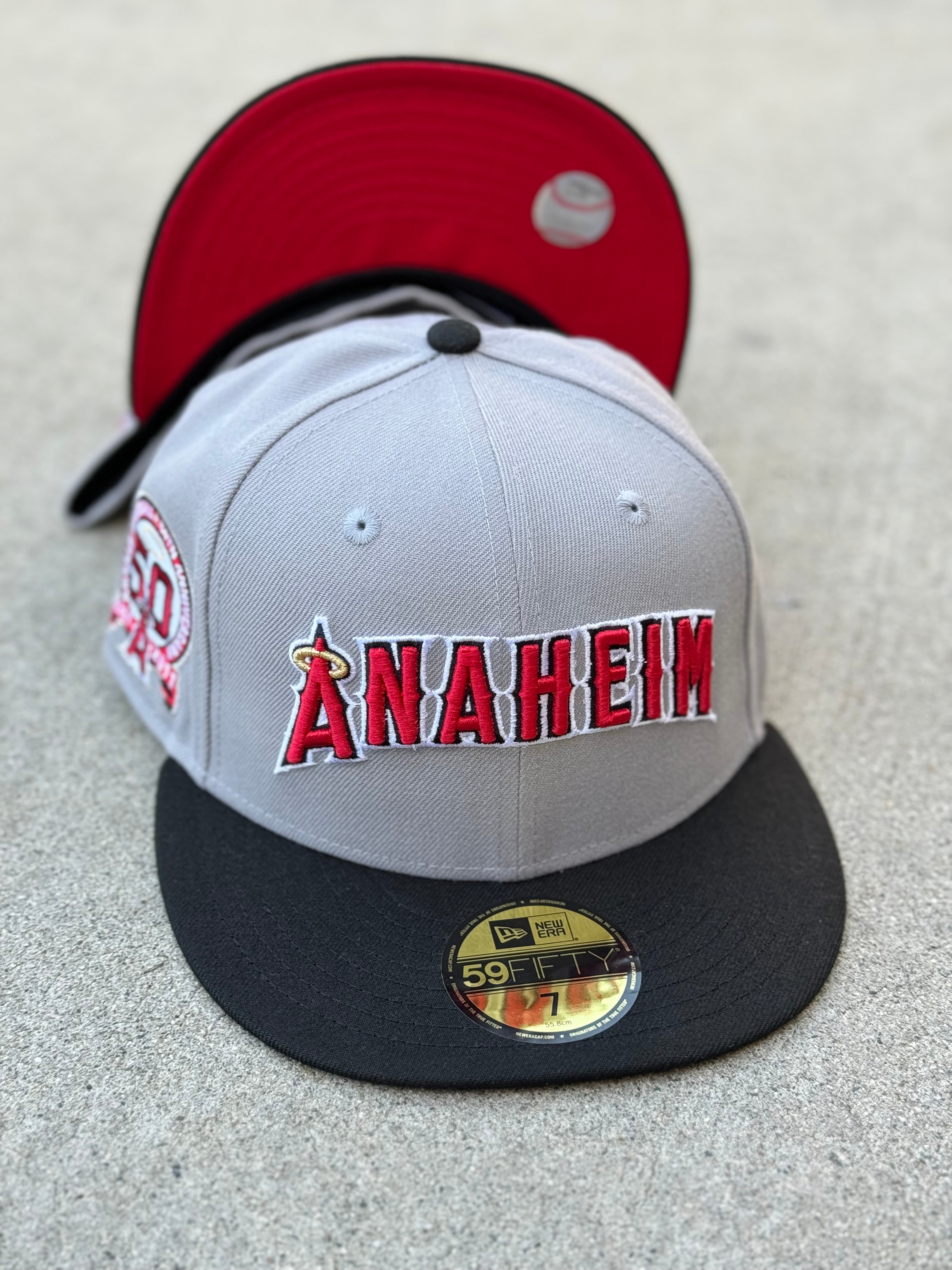Anaheim Angels 2Tone Grey Black Red UV