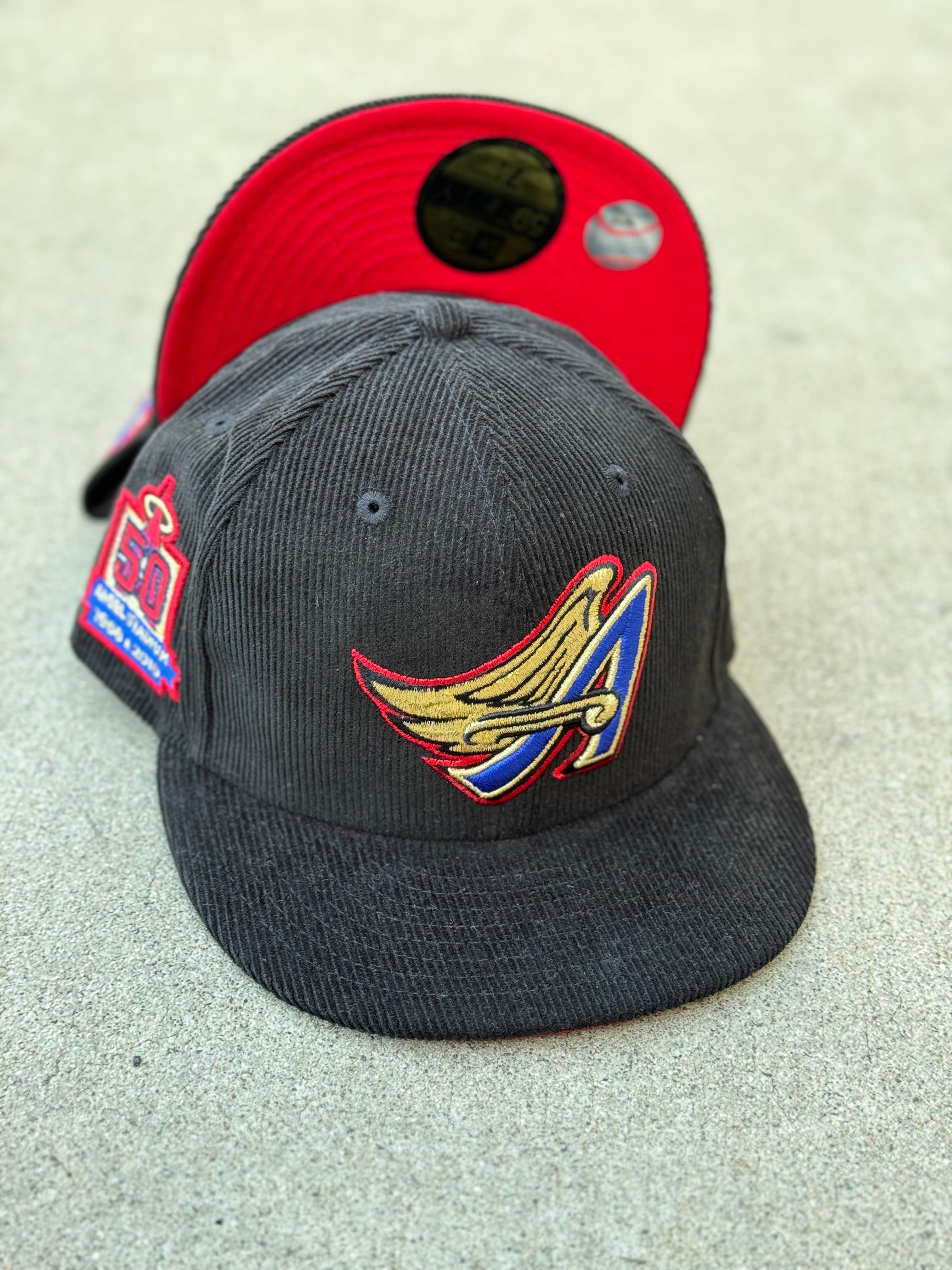Anaheim Angels Wing Cord Red UV 50th Anniversary