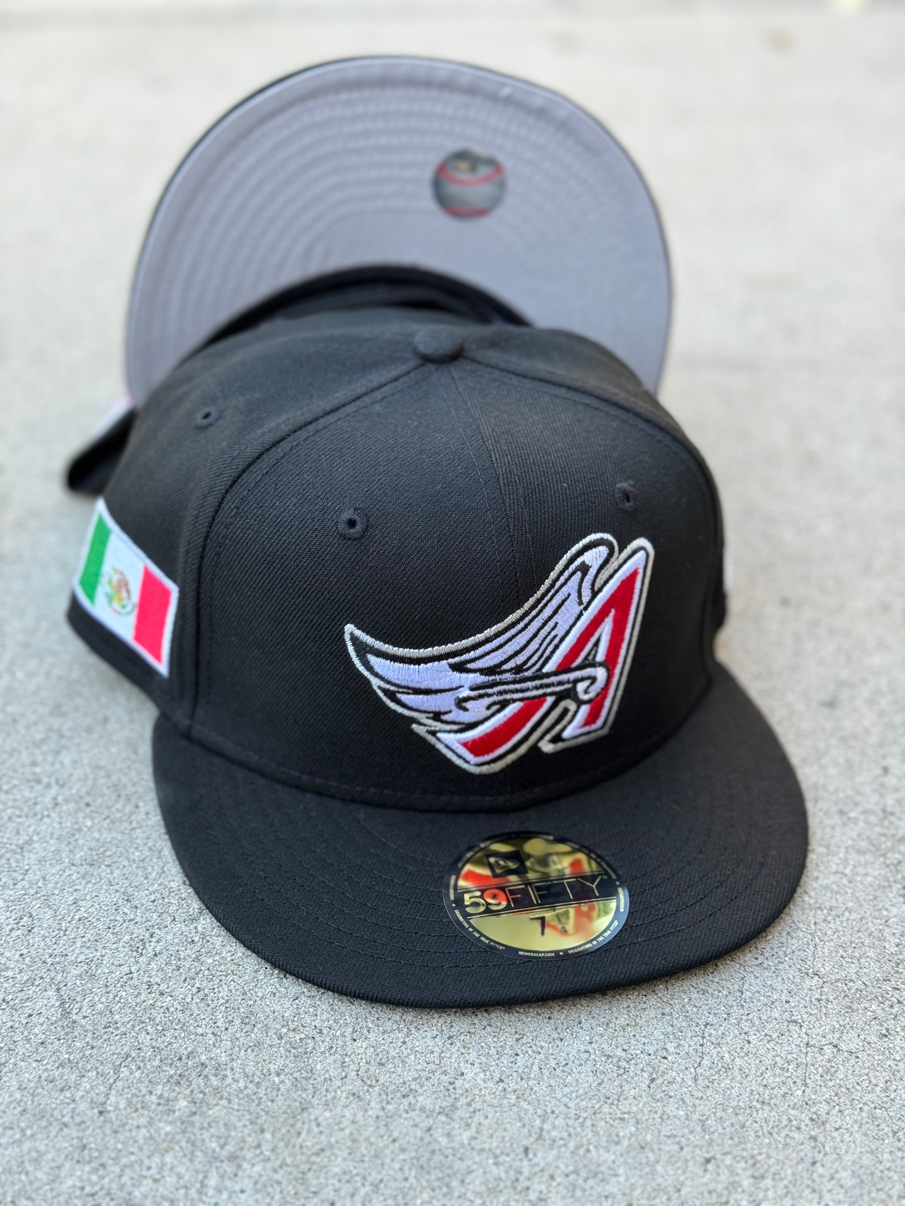 Anaheim Angels Wing Black Mexico Patch