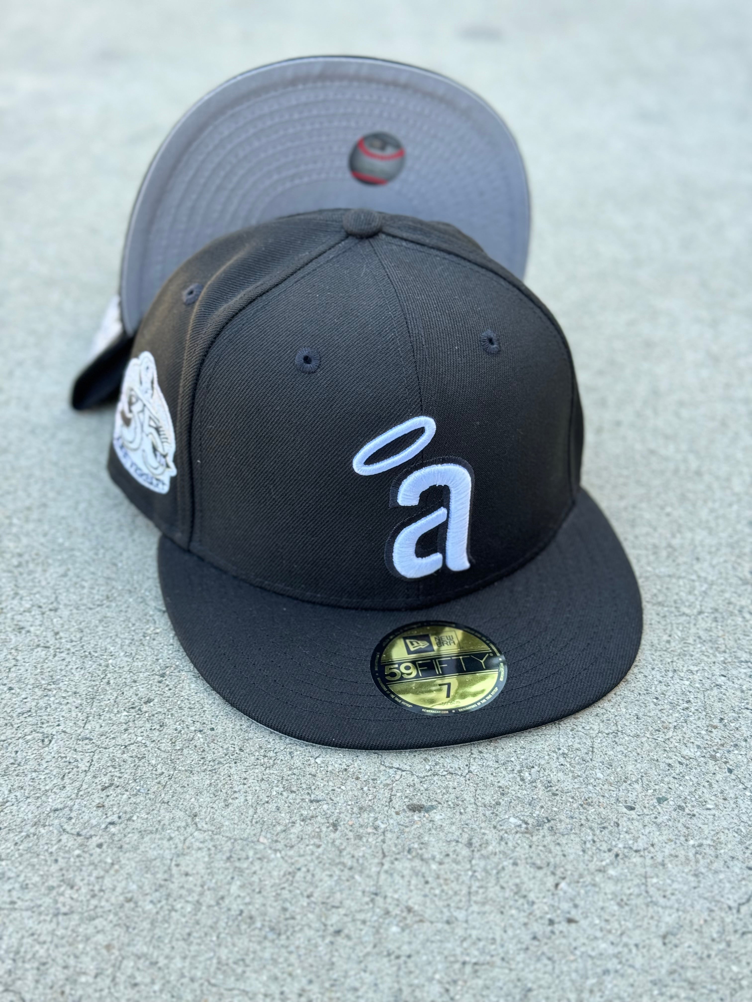Anaheim Angels Black Lower a Grey UV 35th Anniversary
