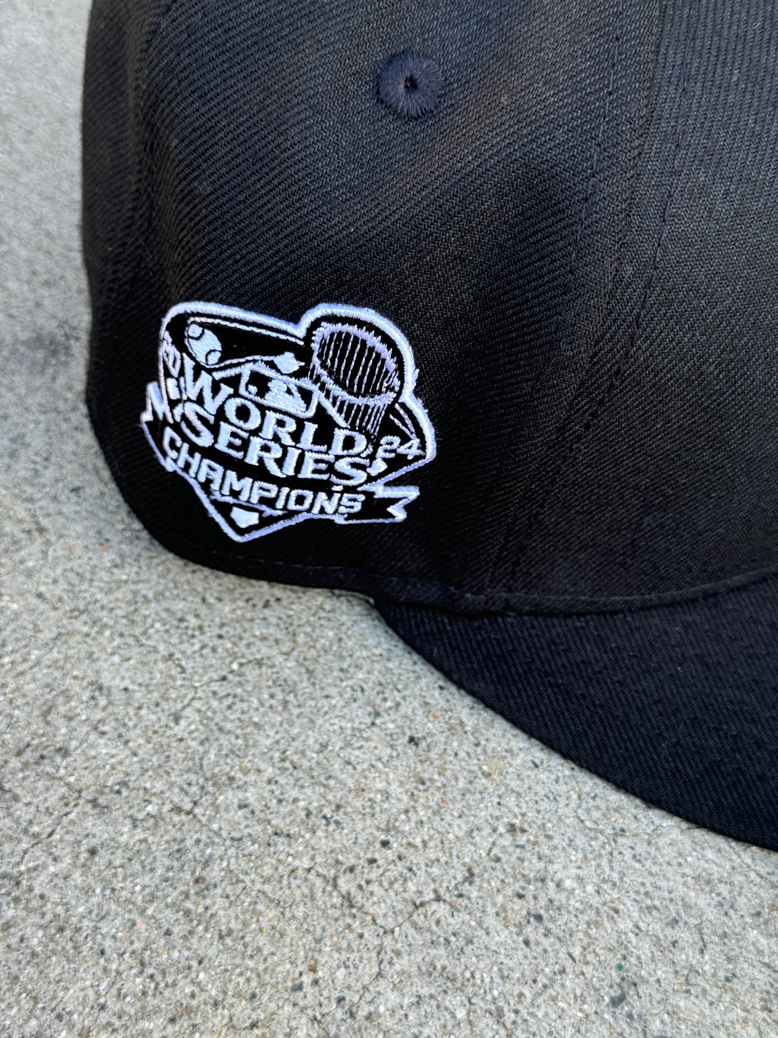LA Dodgers Black Grey UV 24 WS Patch