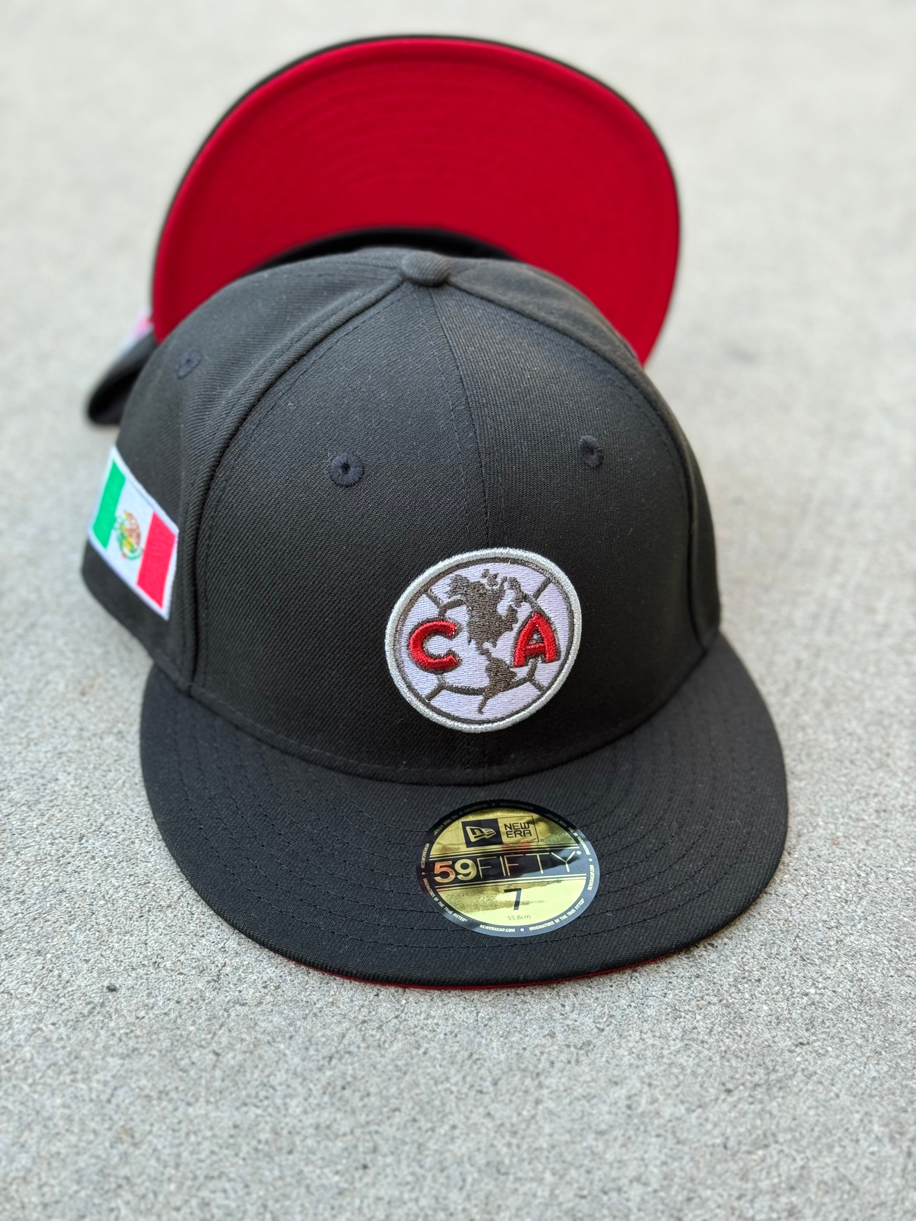 Club America Black Red UV Mexico Flag