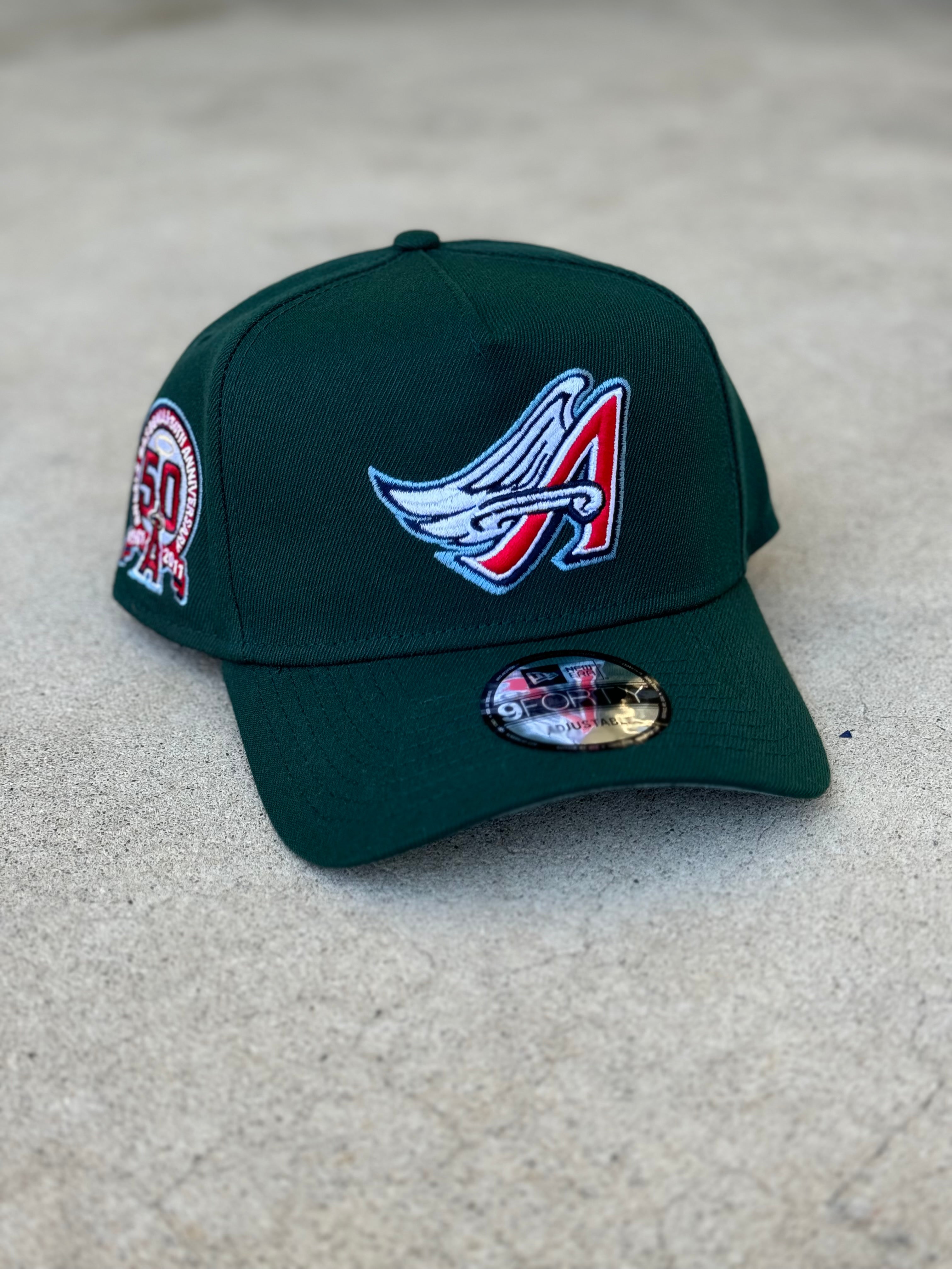Anaheim Angels Wing Green 50th Patch