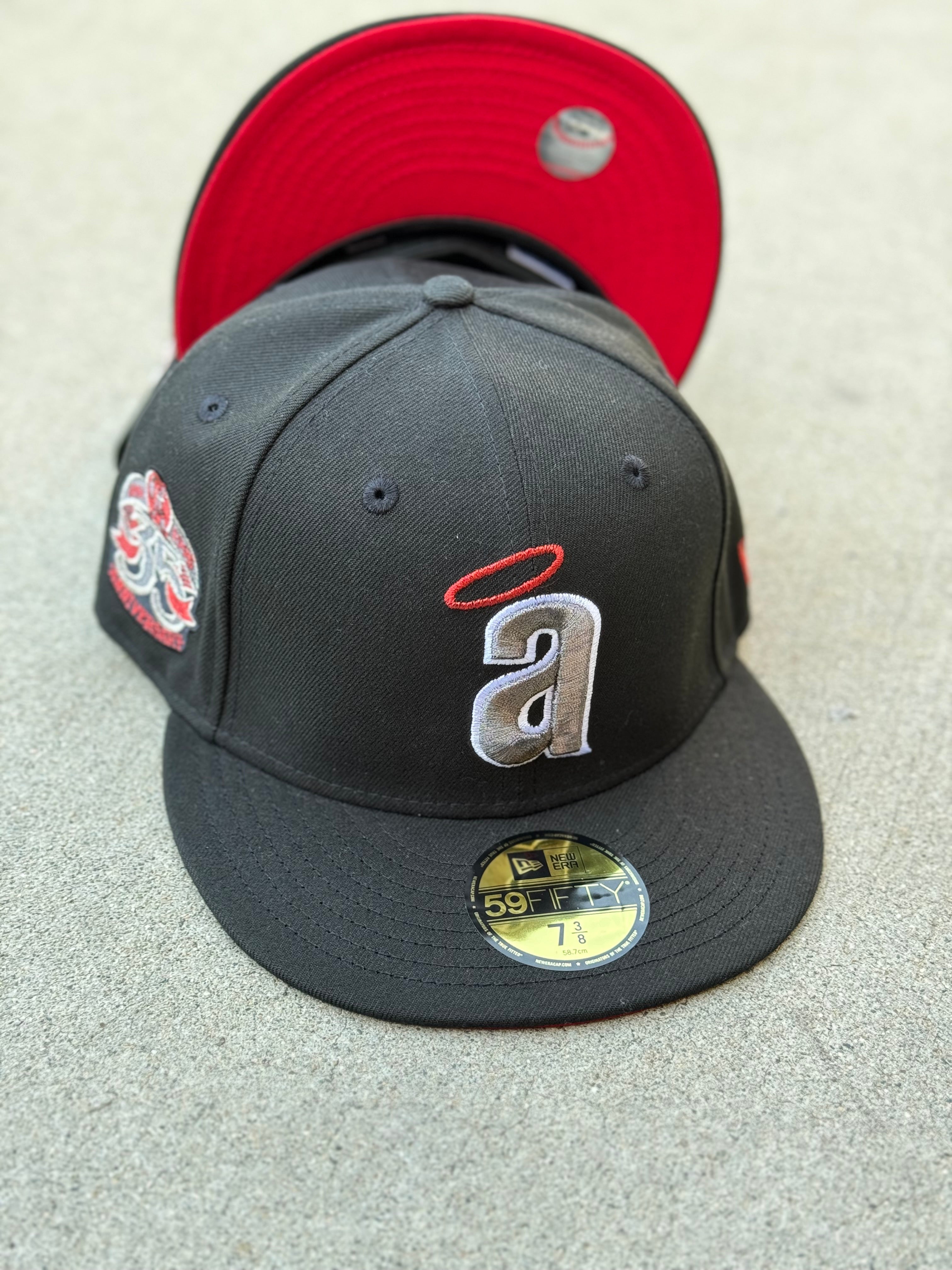 Anaheim Angels Black Red UV 35th Anniversary Patch