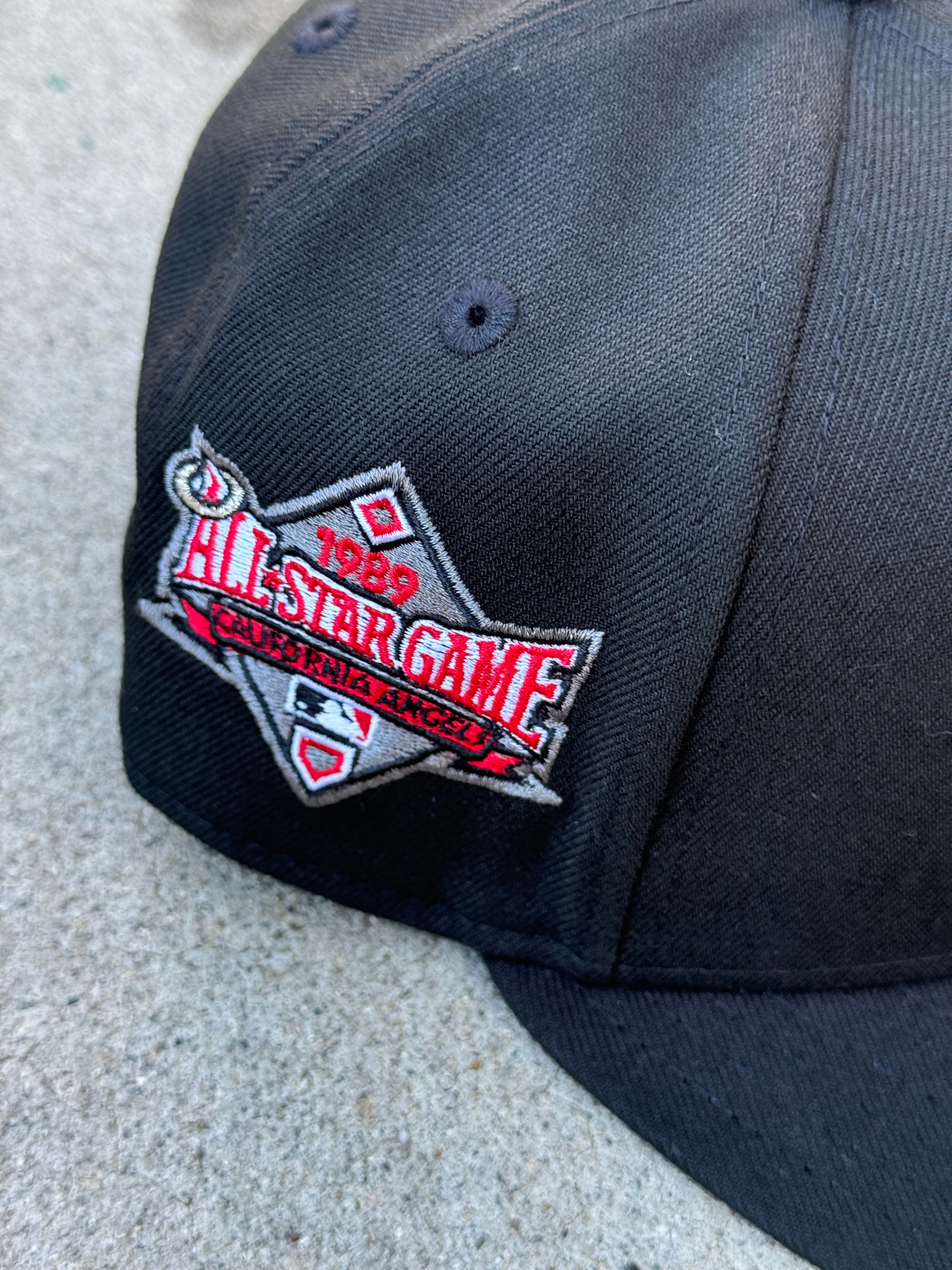 Anaheim Angels Black Red UV 89 ASG patch
