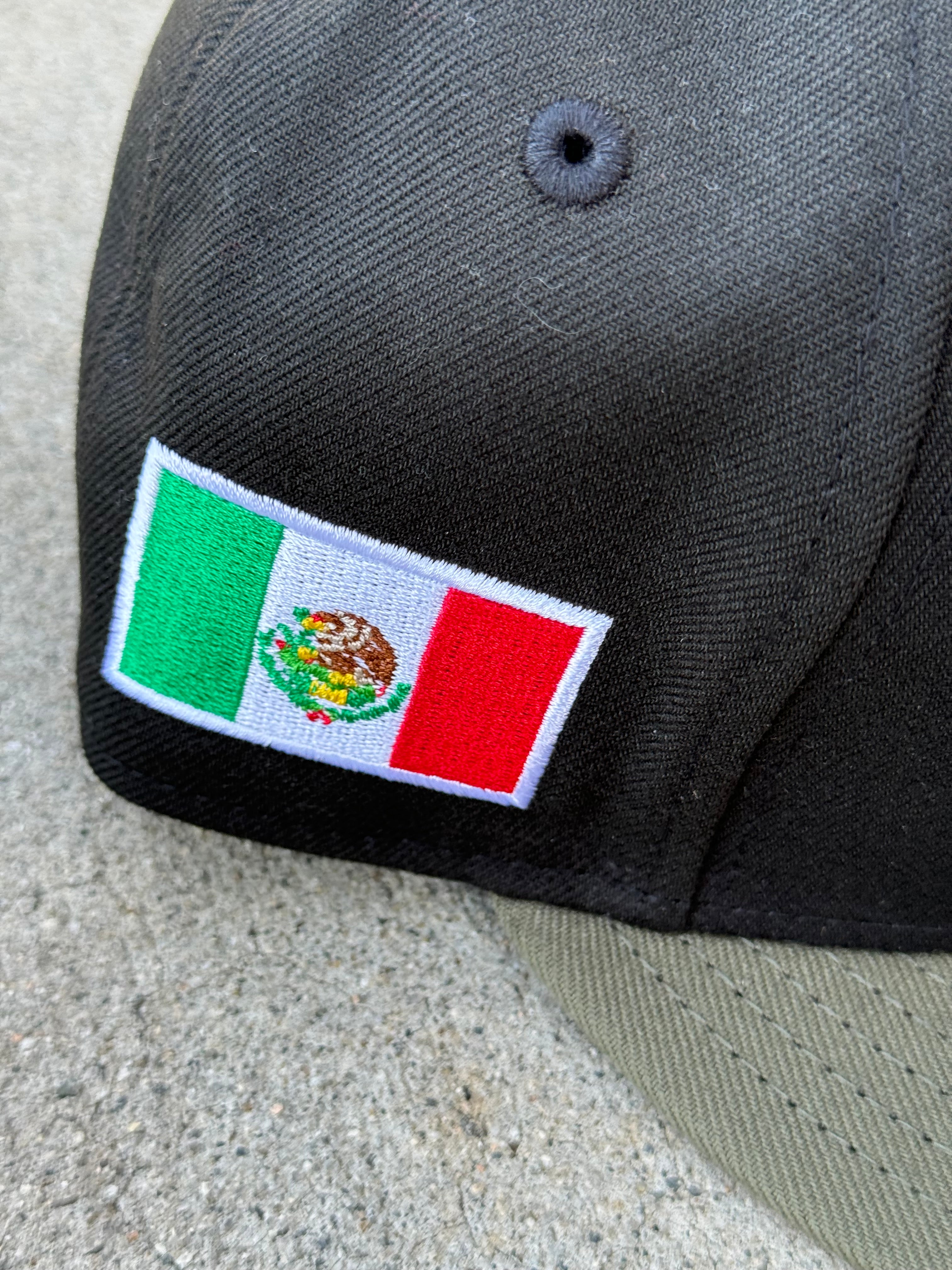 Club America 2Tone Black Olive Red UV Mexico Patch