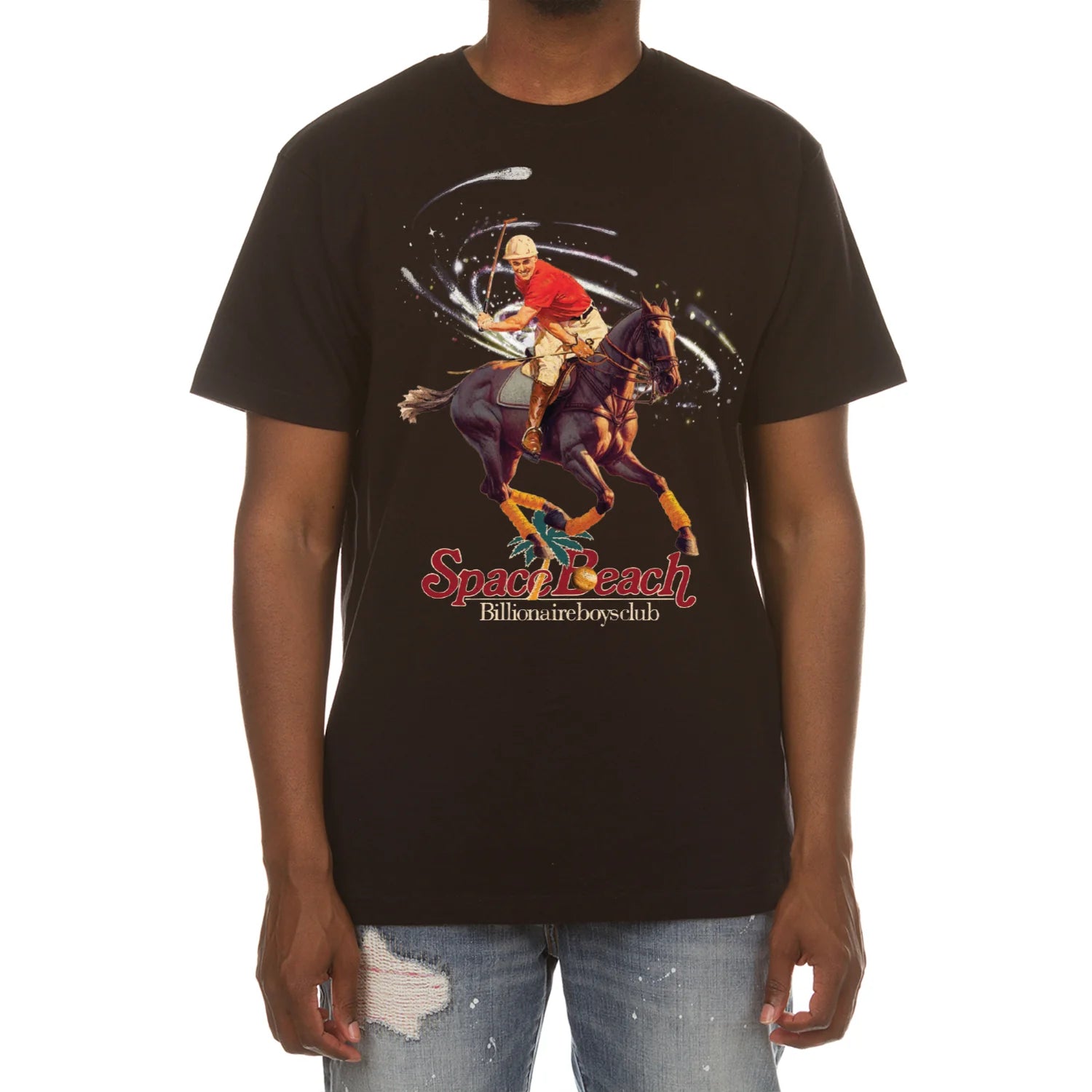 Billionaire Boys Club Space Polo Tee Black