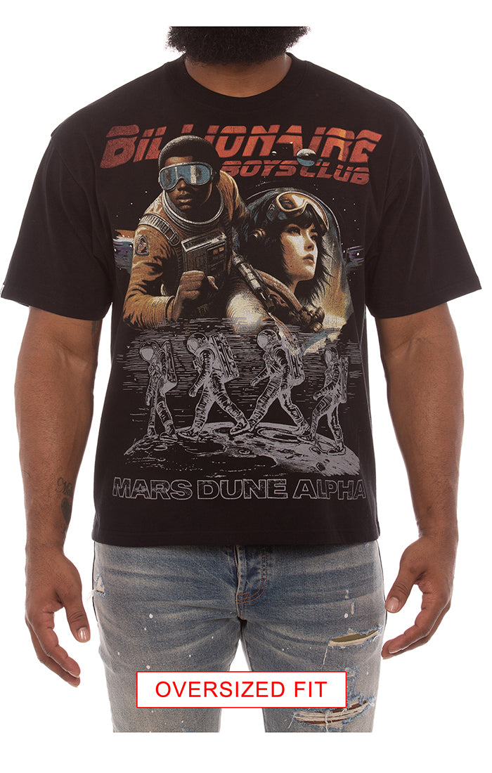 Billionaire Boys Club Tee BB Space Runner Black