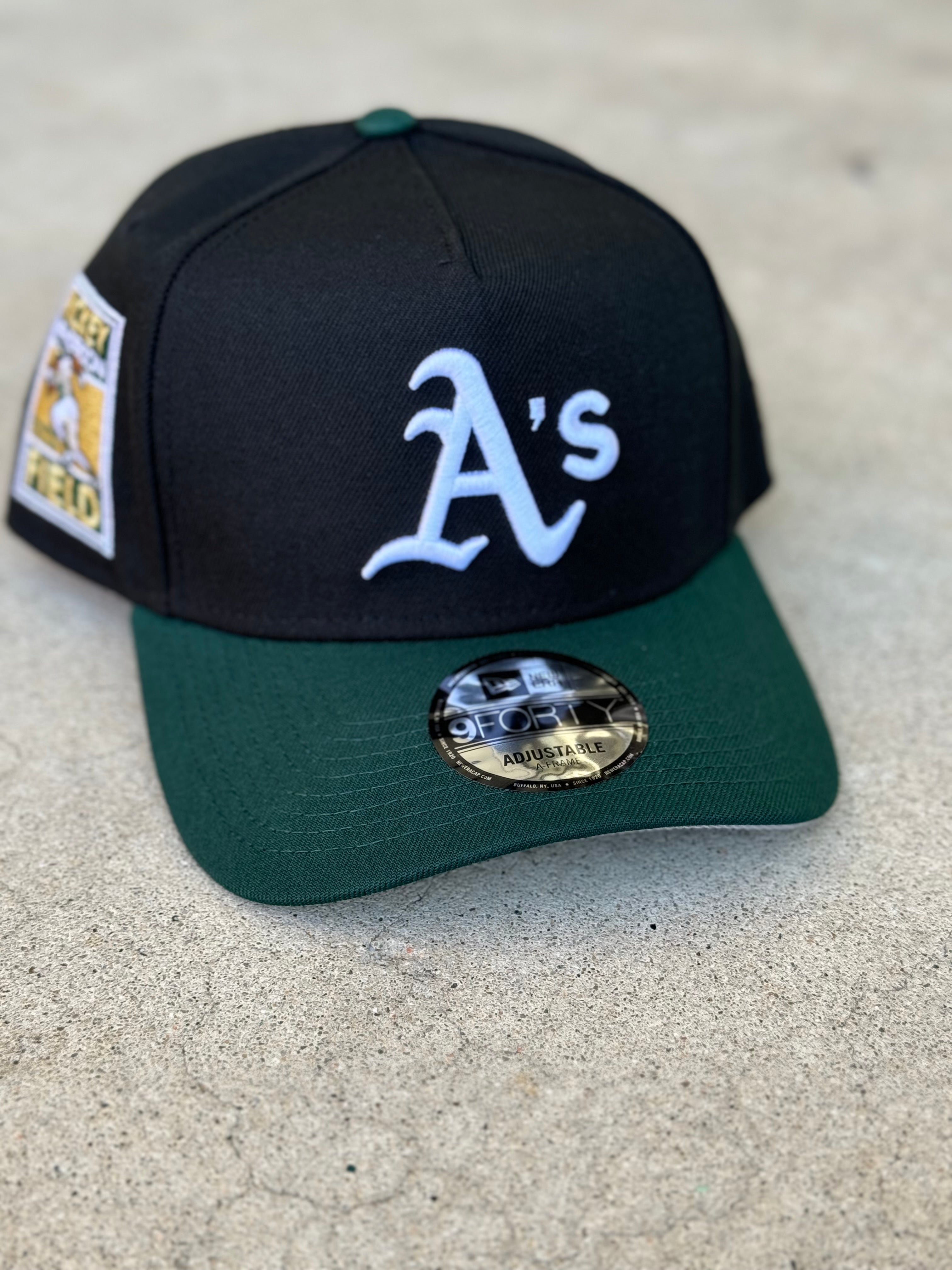 Oakland A's 2-Tone Black Green RHF Patch