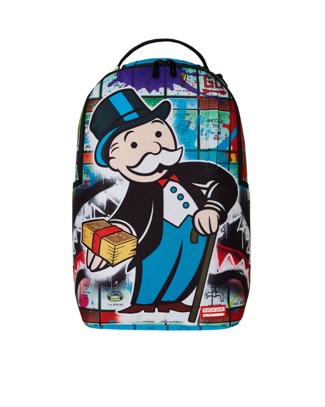 SPRAYGROUND MONOPOLY MONEY MOVES BACKPACK