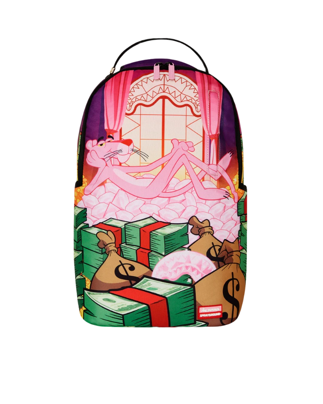 PINK PANTHER FORTRESS OF MONEY-TUDE BACKPACK