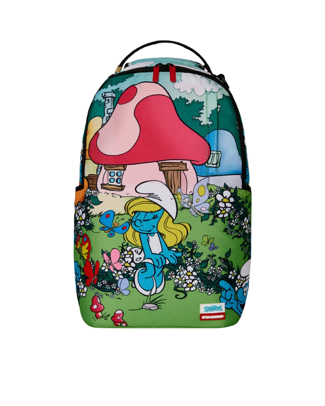 SMURFS IN THE GARDEN BACKPACK