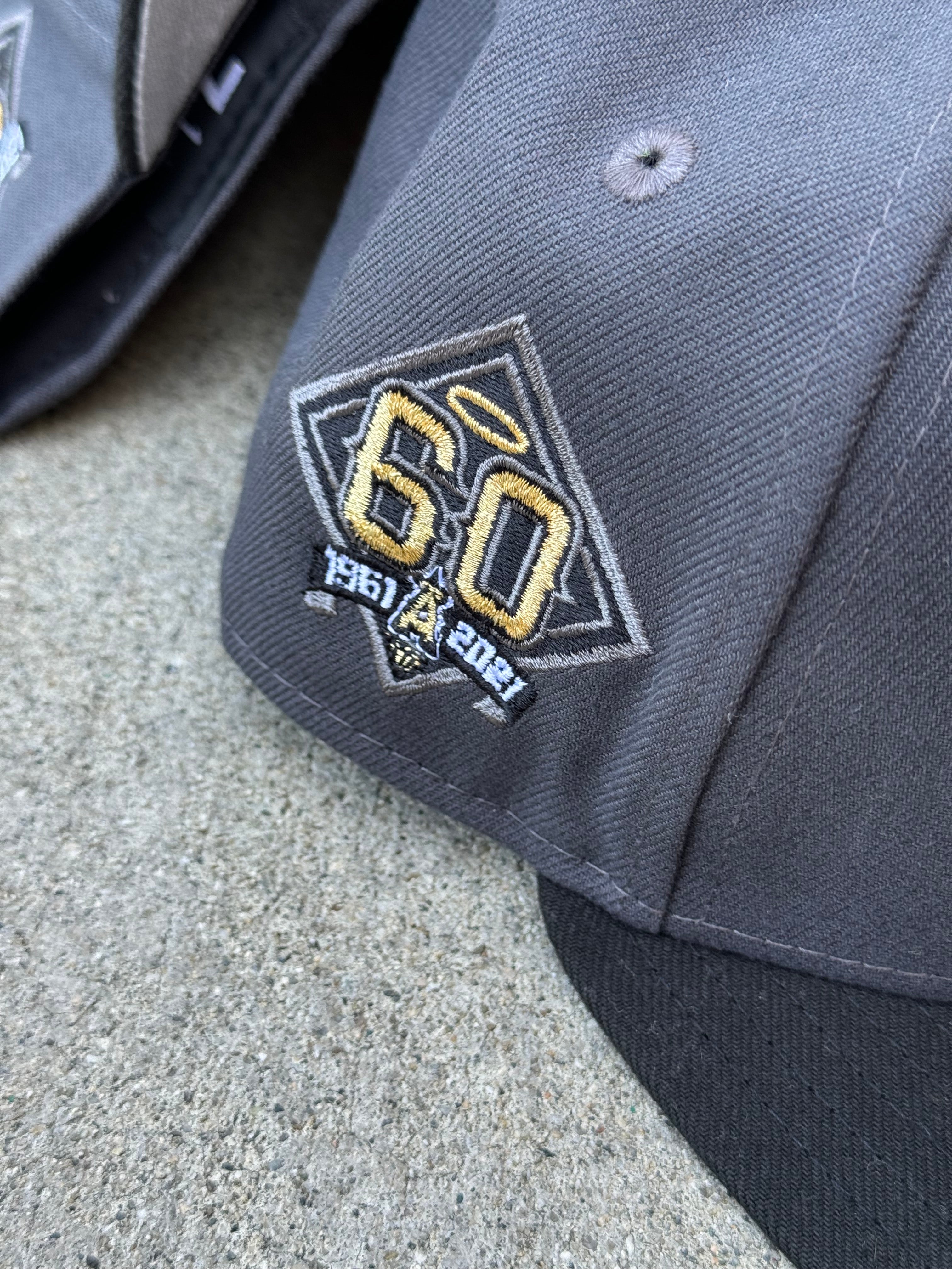 Anaheim Angels Wing 2Tone Grey Black Grey UV