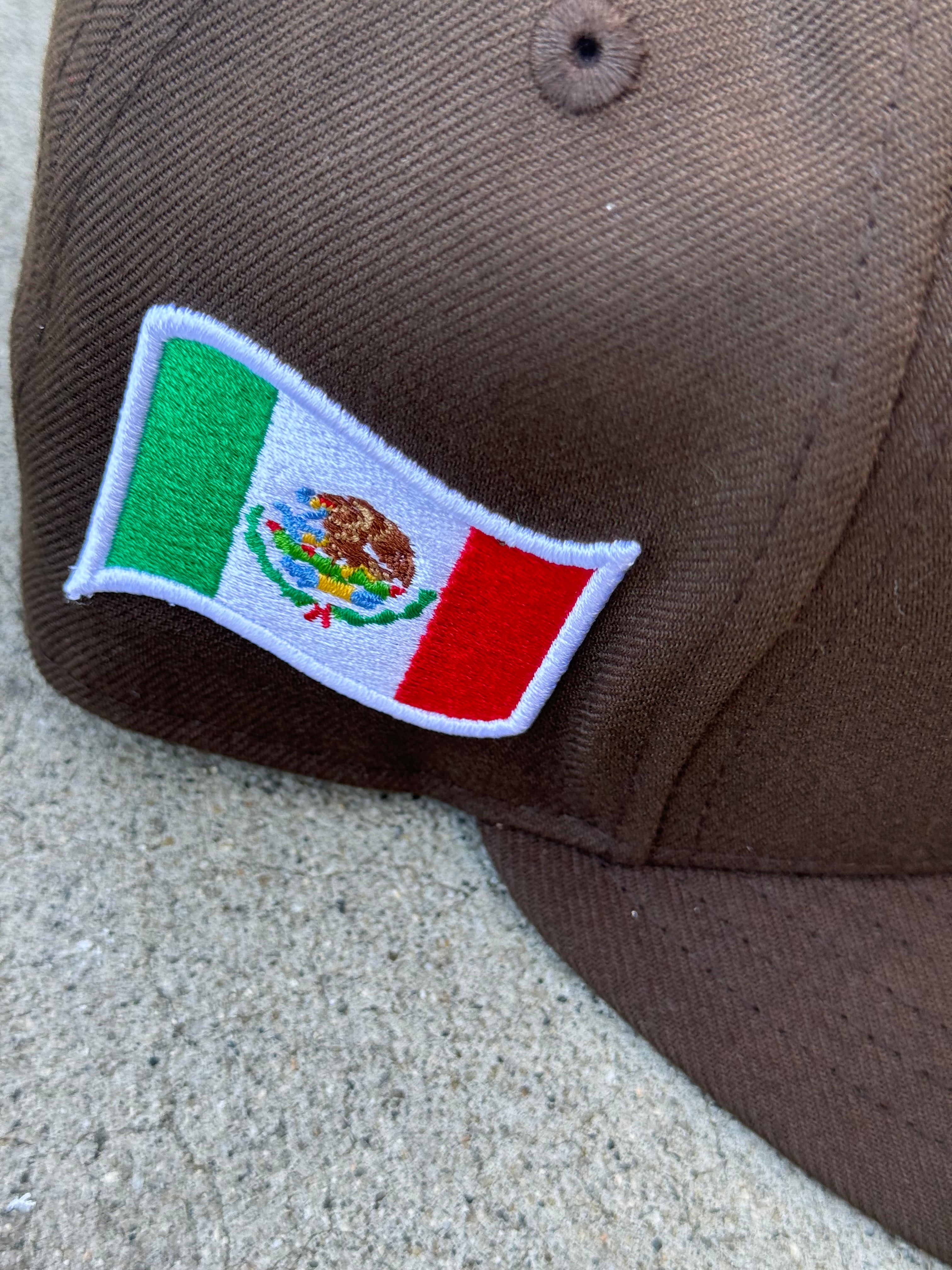 Mexico Mocha Beige UV Flag Side Patch