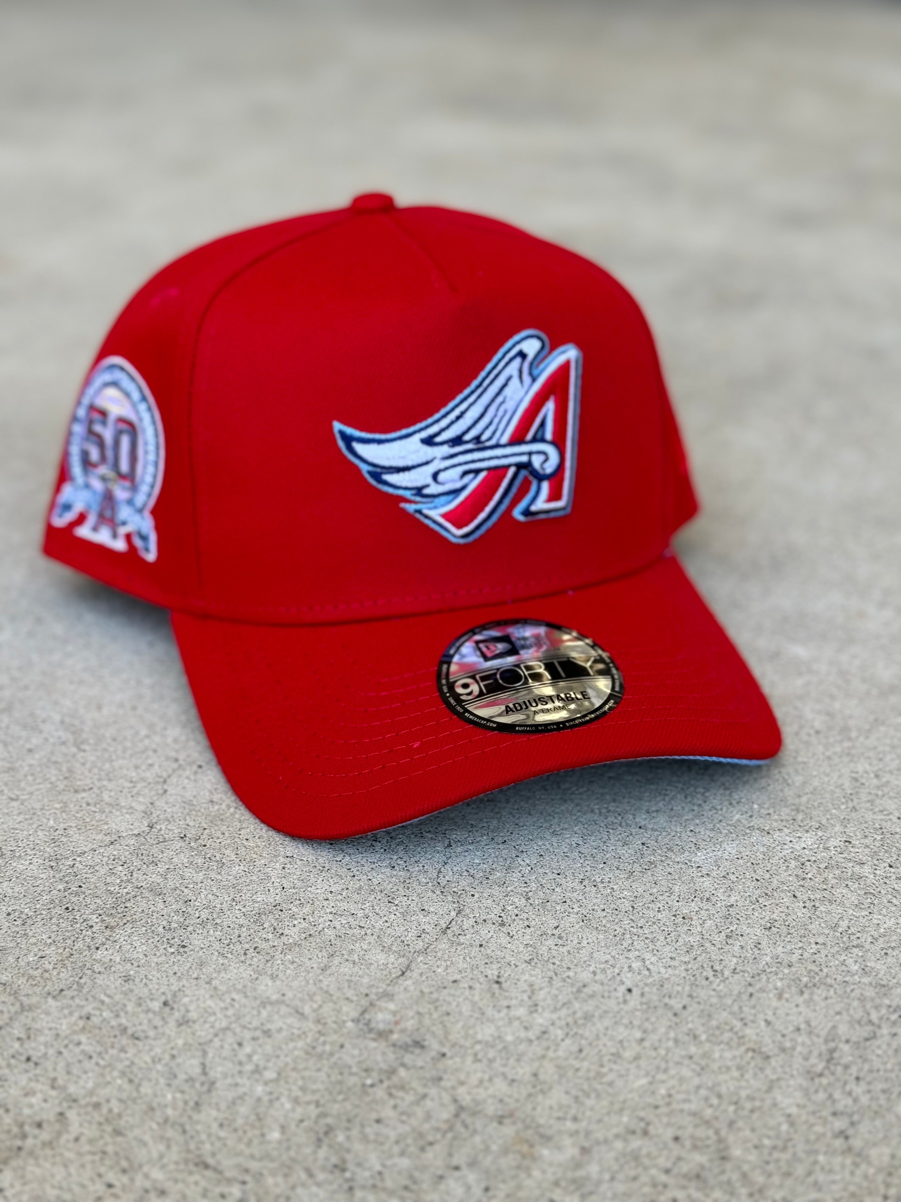 Anaheim Angels Wing Red 50th Patch