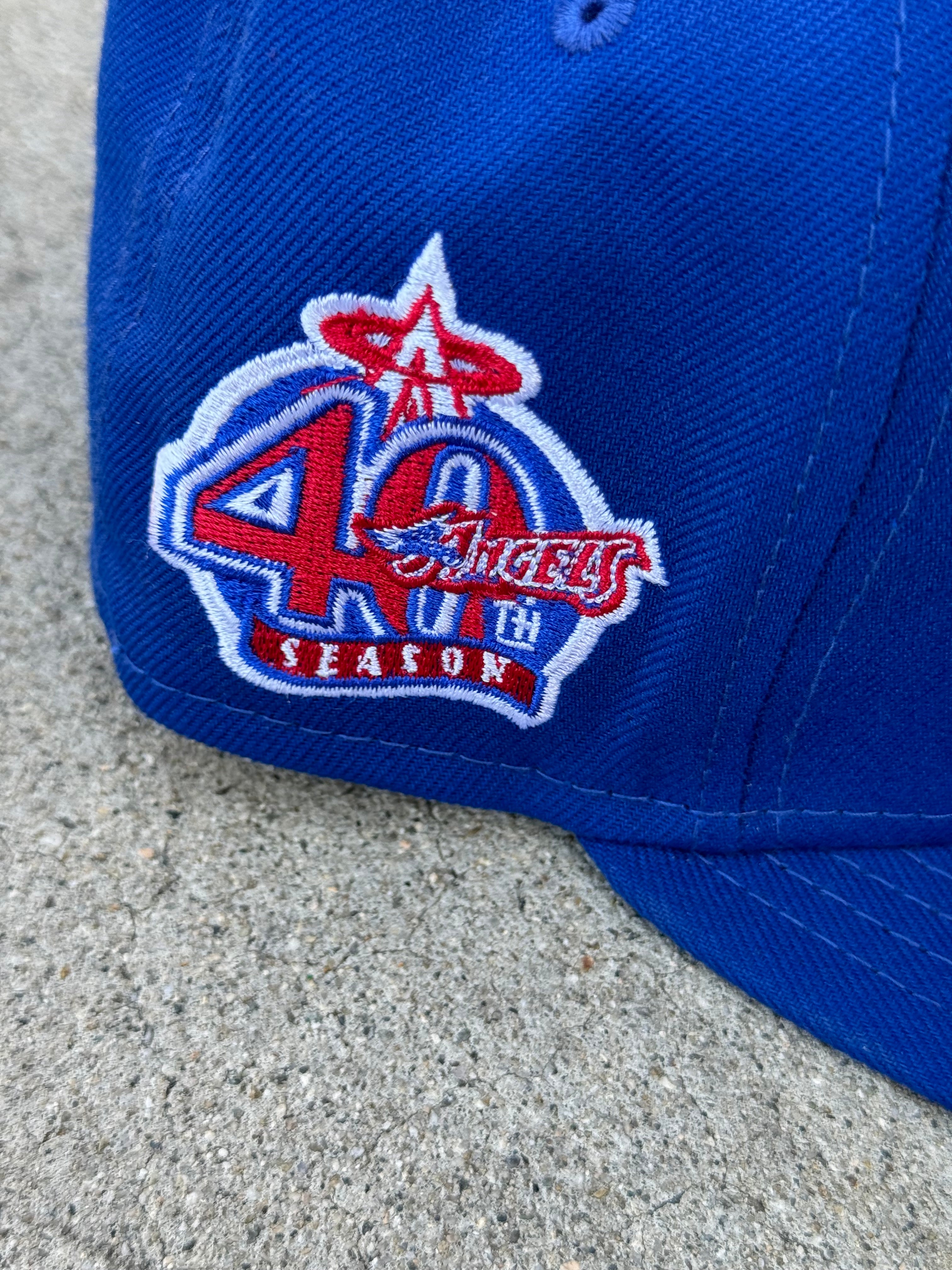 Anaheim Angels Wing Royal Red UV 40th Patch